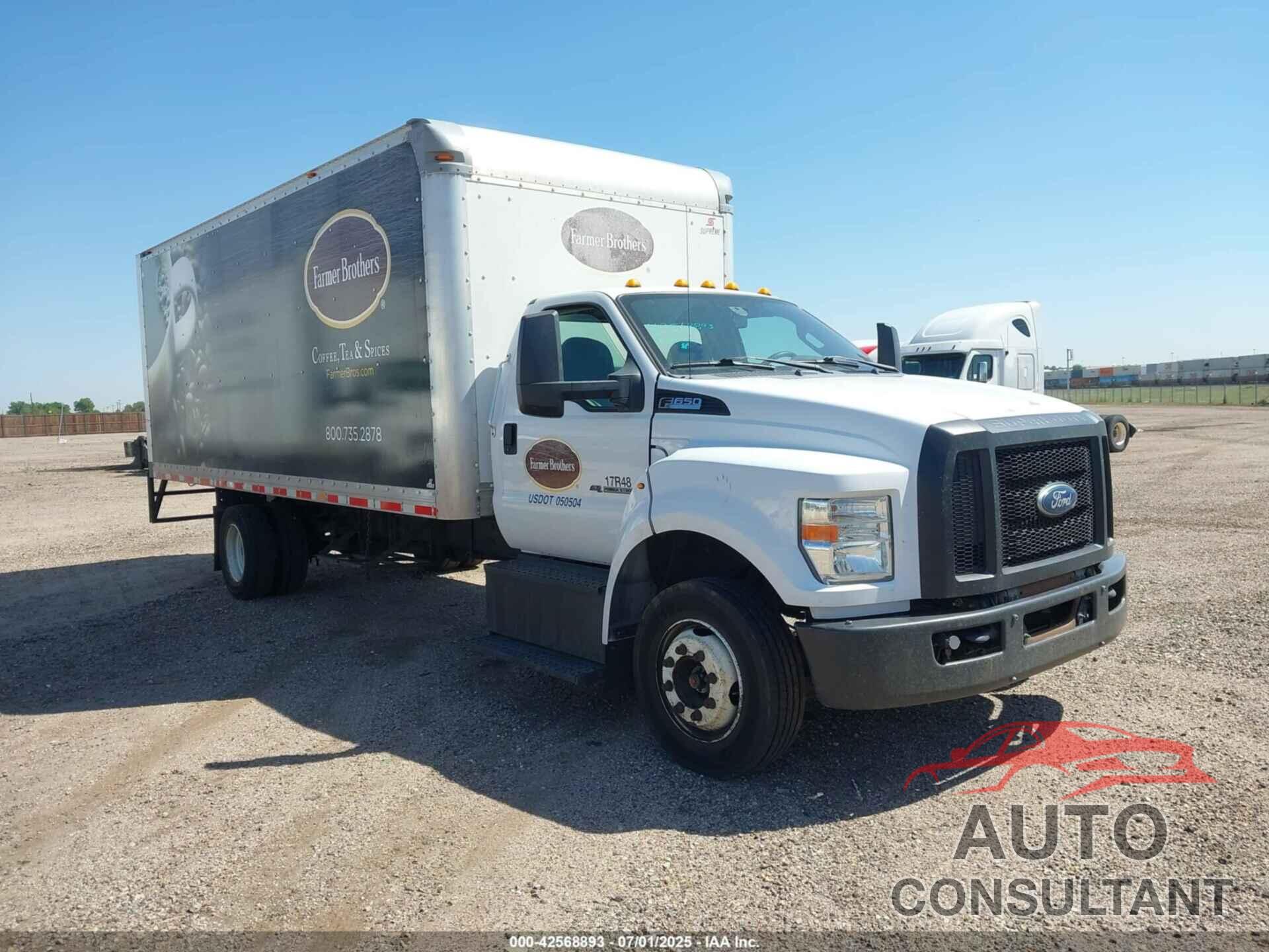 FORD F-650 DIESEL 2017 - 1FDNF6DC3HDB04655