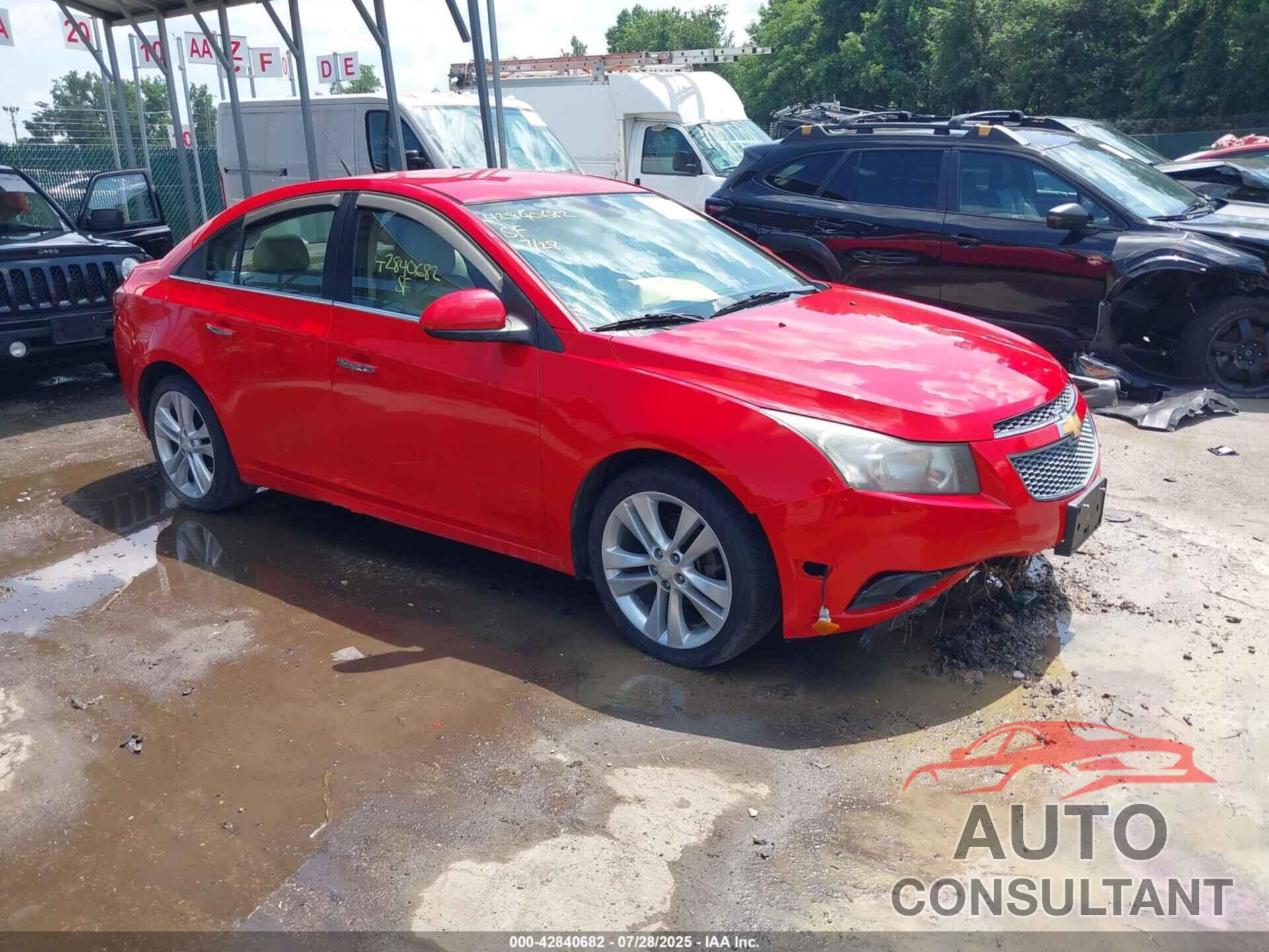 CHEVROLET CRUZE 2014 - 1G1PG5SB2E7416046