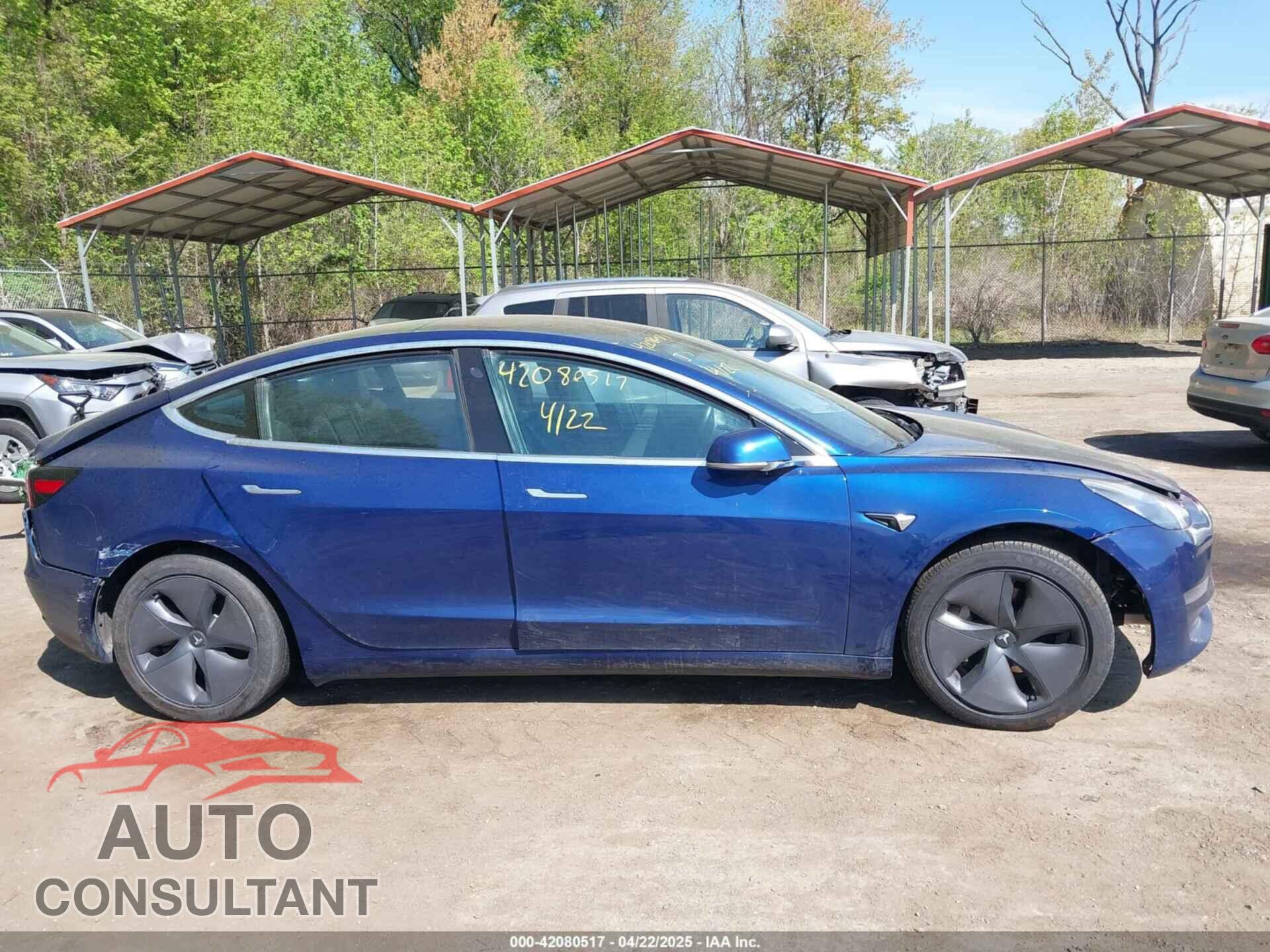 TESLA MODEL 3 2018 - 5YJ3E1EA9JF154277