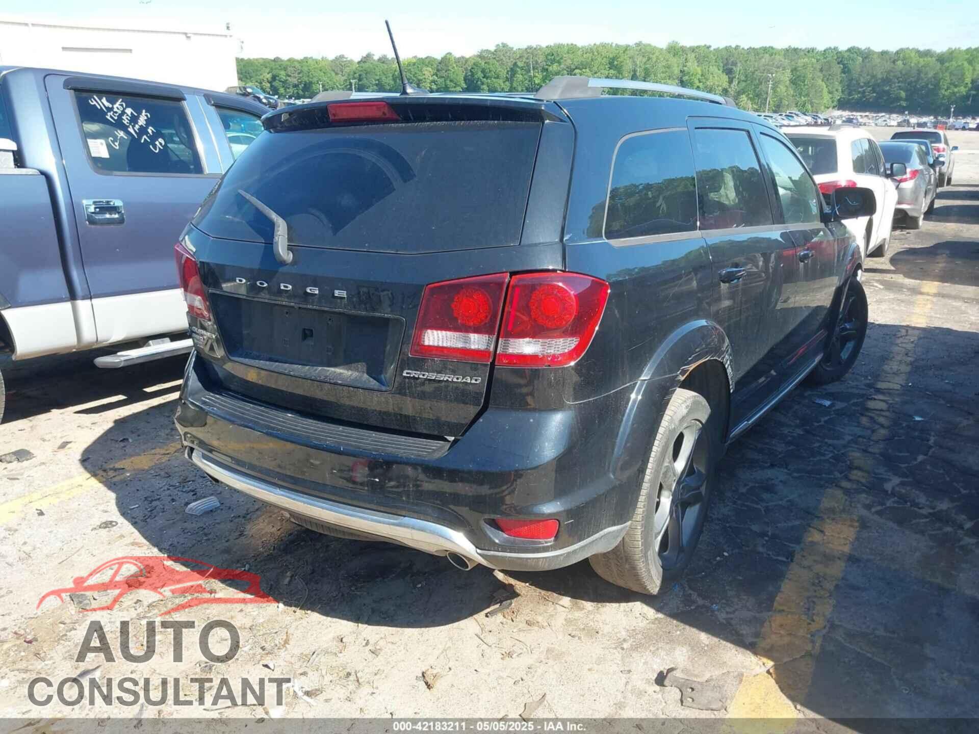 DODGE JOURNEY 2017 - 3C4PDDGG7HT527481