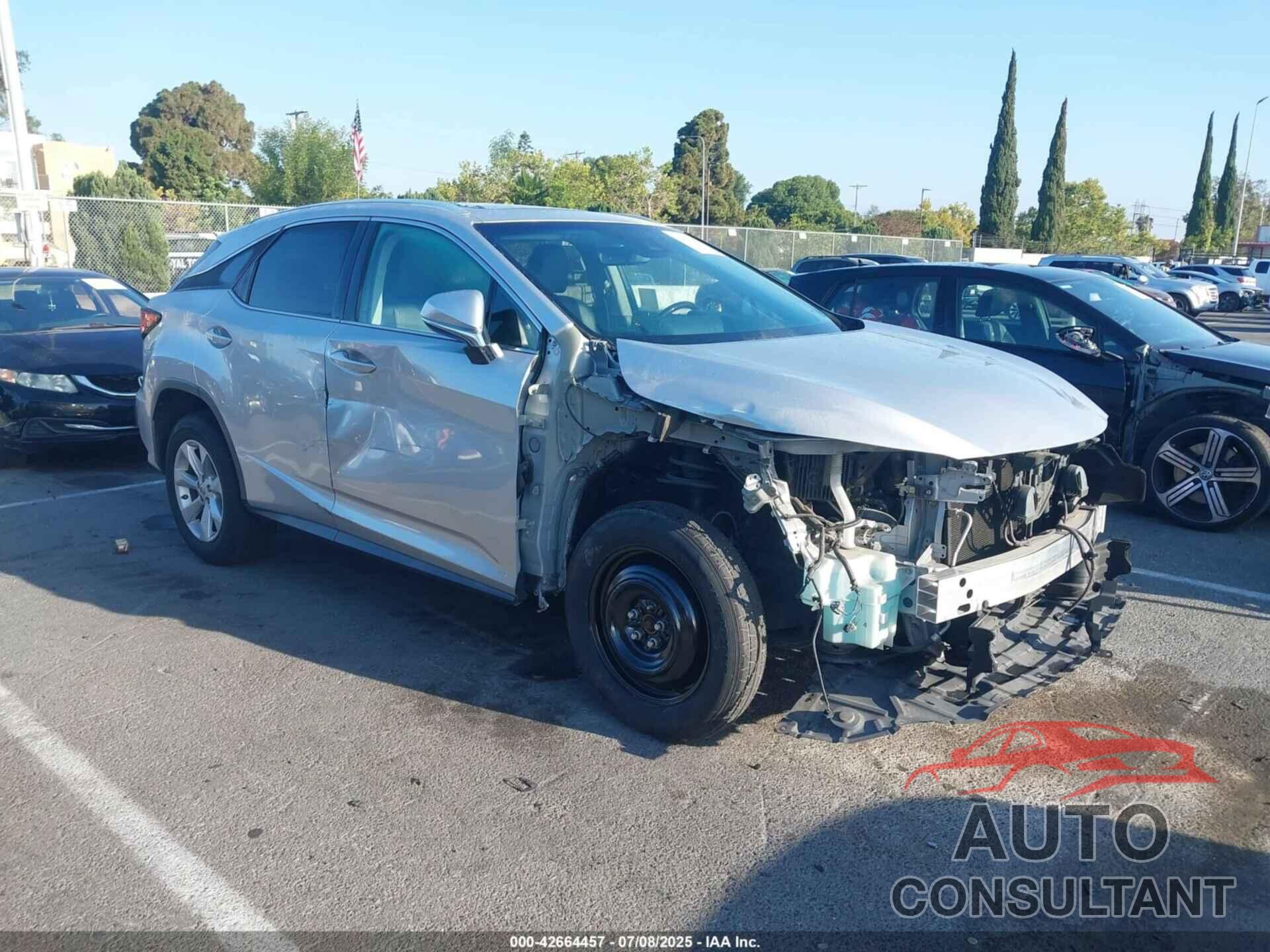 LEXUS RX 350 2017 - 2T2ZZMCA3HC043169
