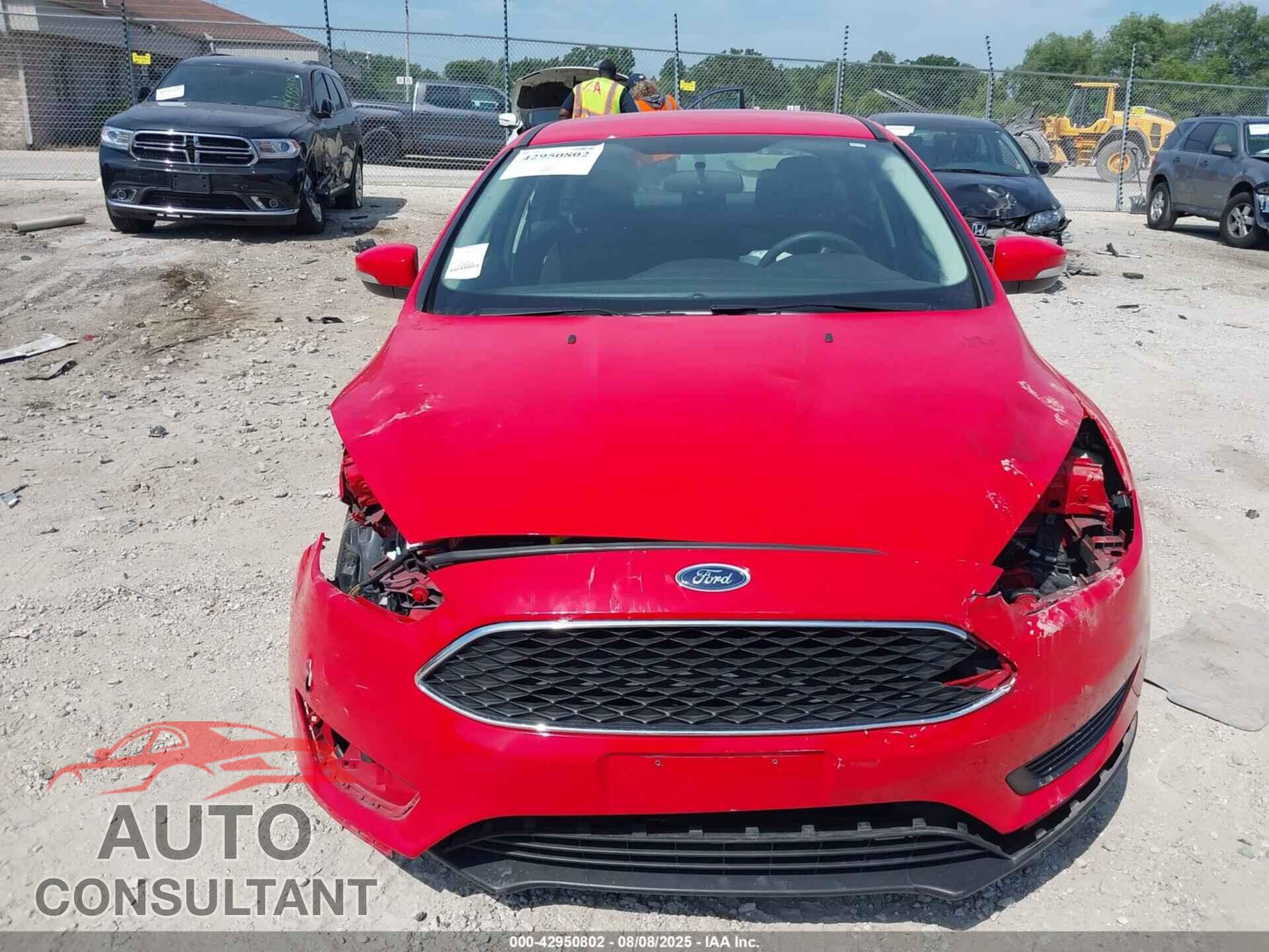 FORD FOCUS 2016 - 1FADP3F25GL397677