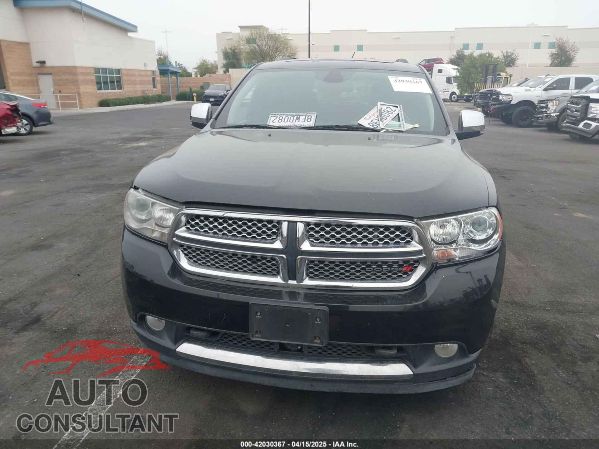 DODGE DURANGO 2012 - 1C4SDJET0CC322954