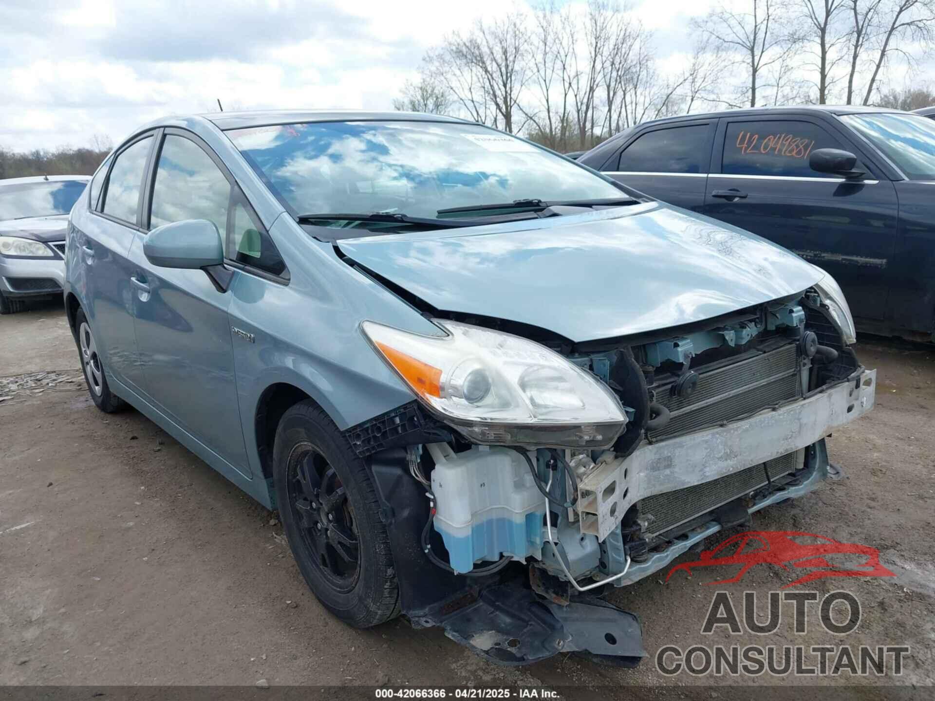 TOYOTA PRIUS 2013 - JTDKN3DU2D1725401