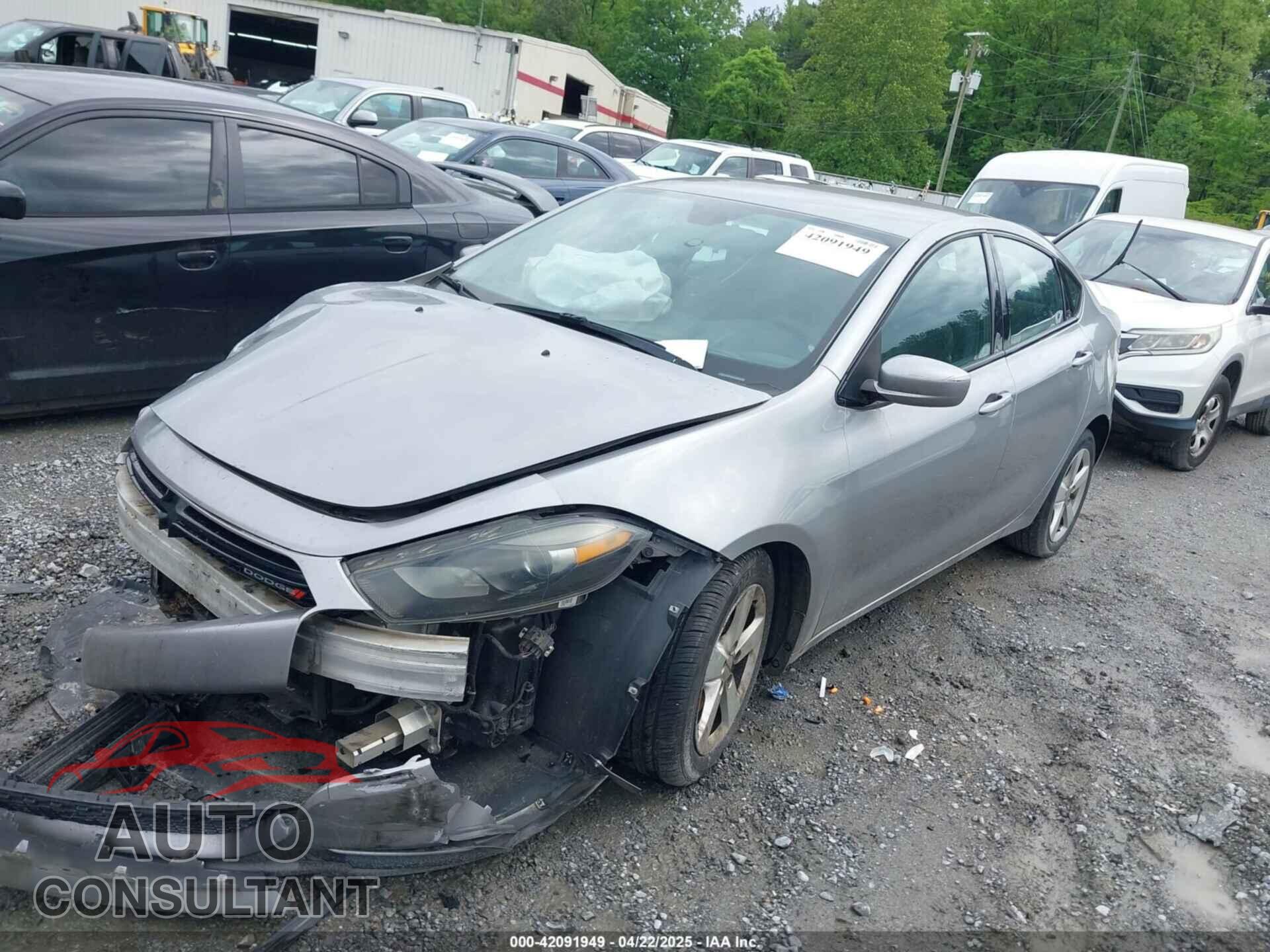 DODGE DART 2015 - 1C3CDFBB1FD212124