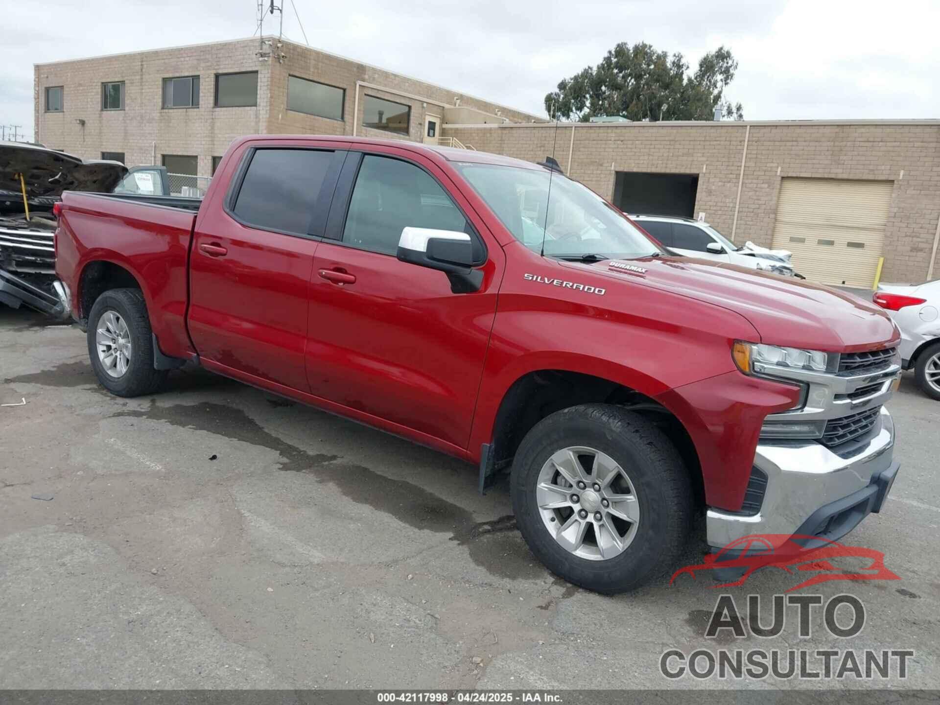 CHEVROLET SILVERADO 1500 2020 - 1GCPWCET4LZ306121
