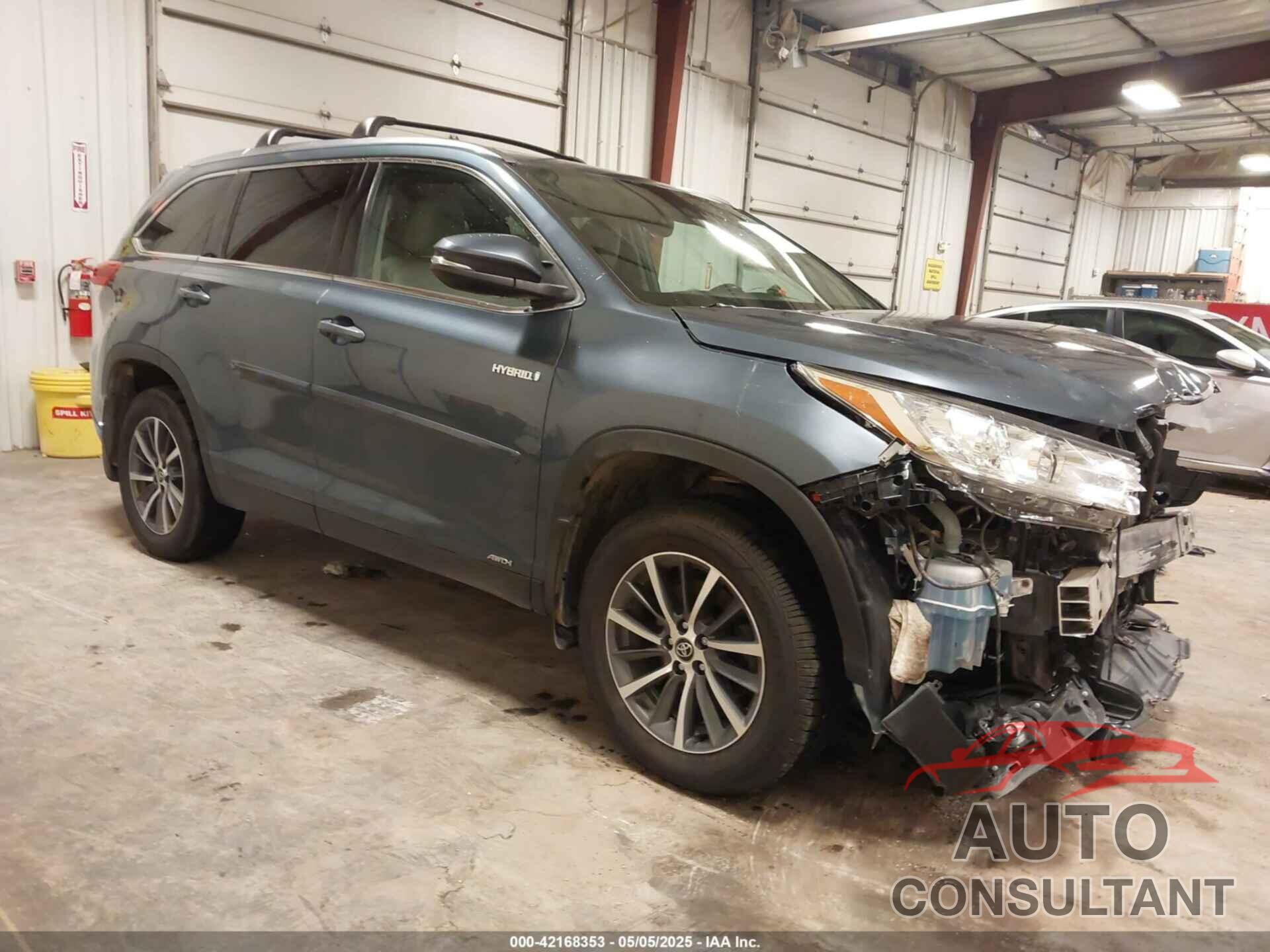 TOYOTA HIGHLANDER HYBRID 2019 - 5TDJGRFH7KS053019