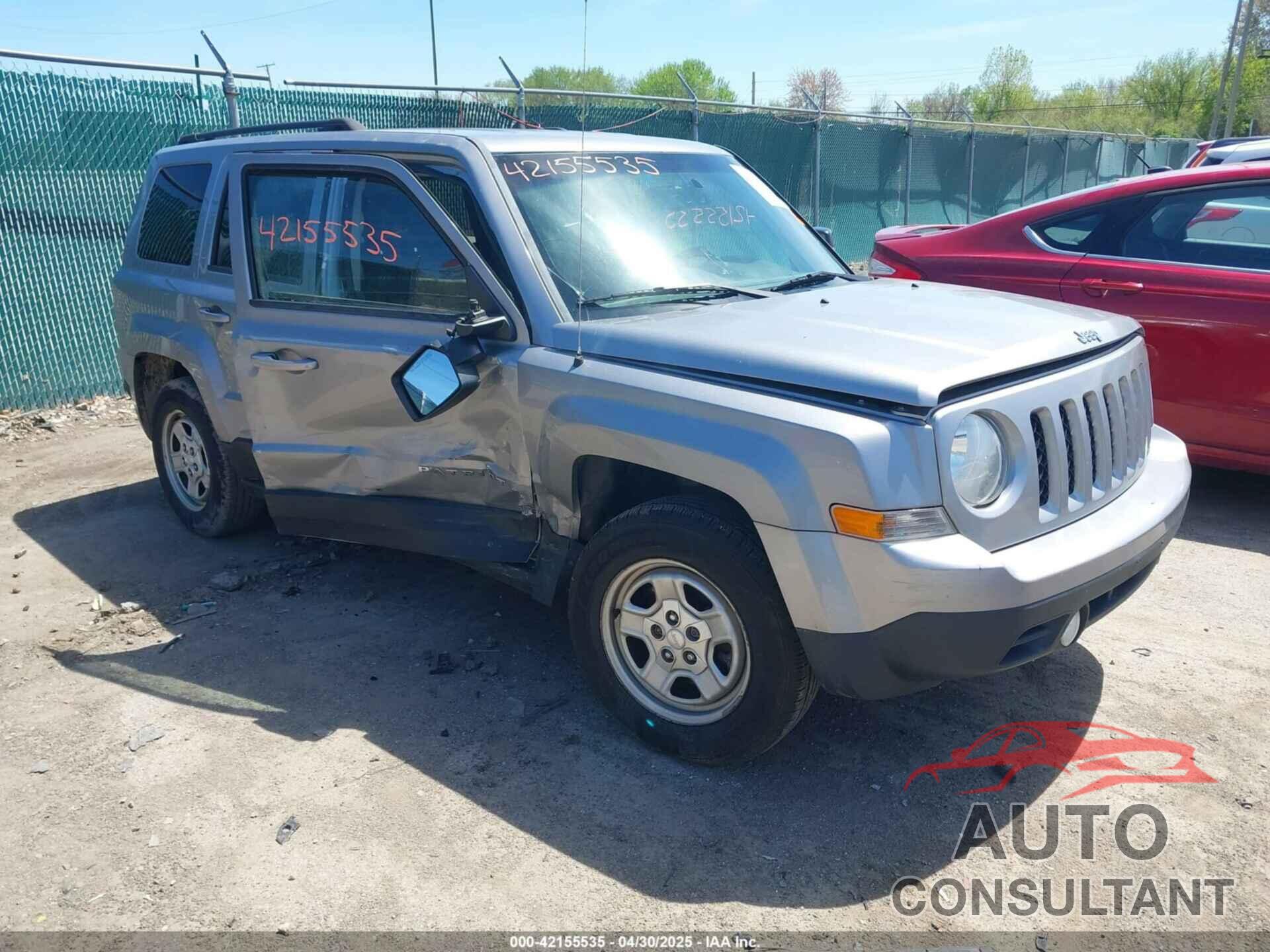 JEEP PATRIOT 2016 - 1C4NJPBA4GD589350