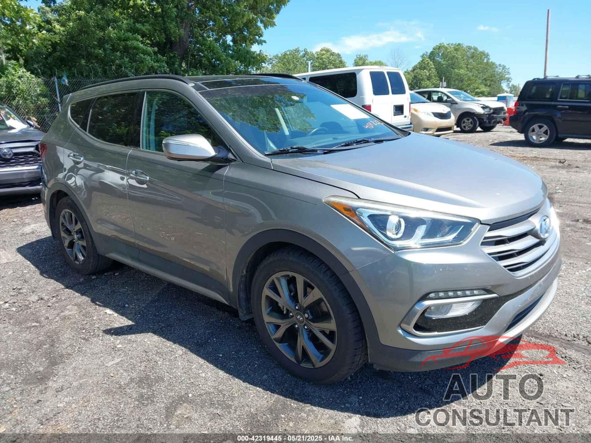 HYUNDAI SANTA FE SPORT 2017 - 5XYZW4LA6HG401222