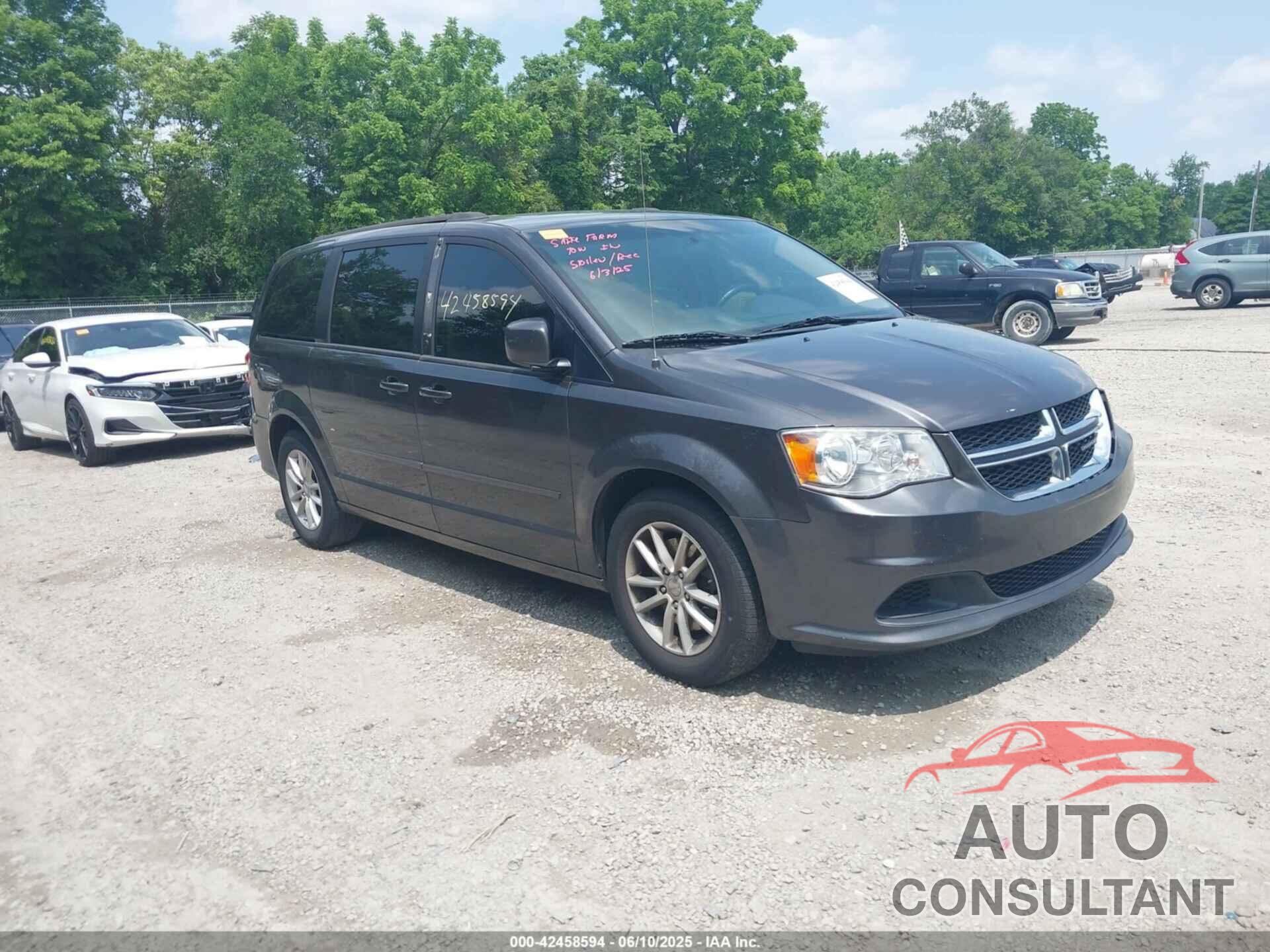 DODGE GRAND CARAVAN 2016 - 2C4RDGCGXGR160884
