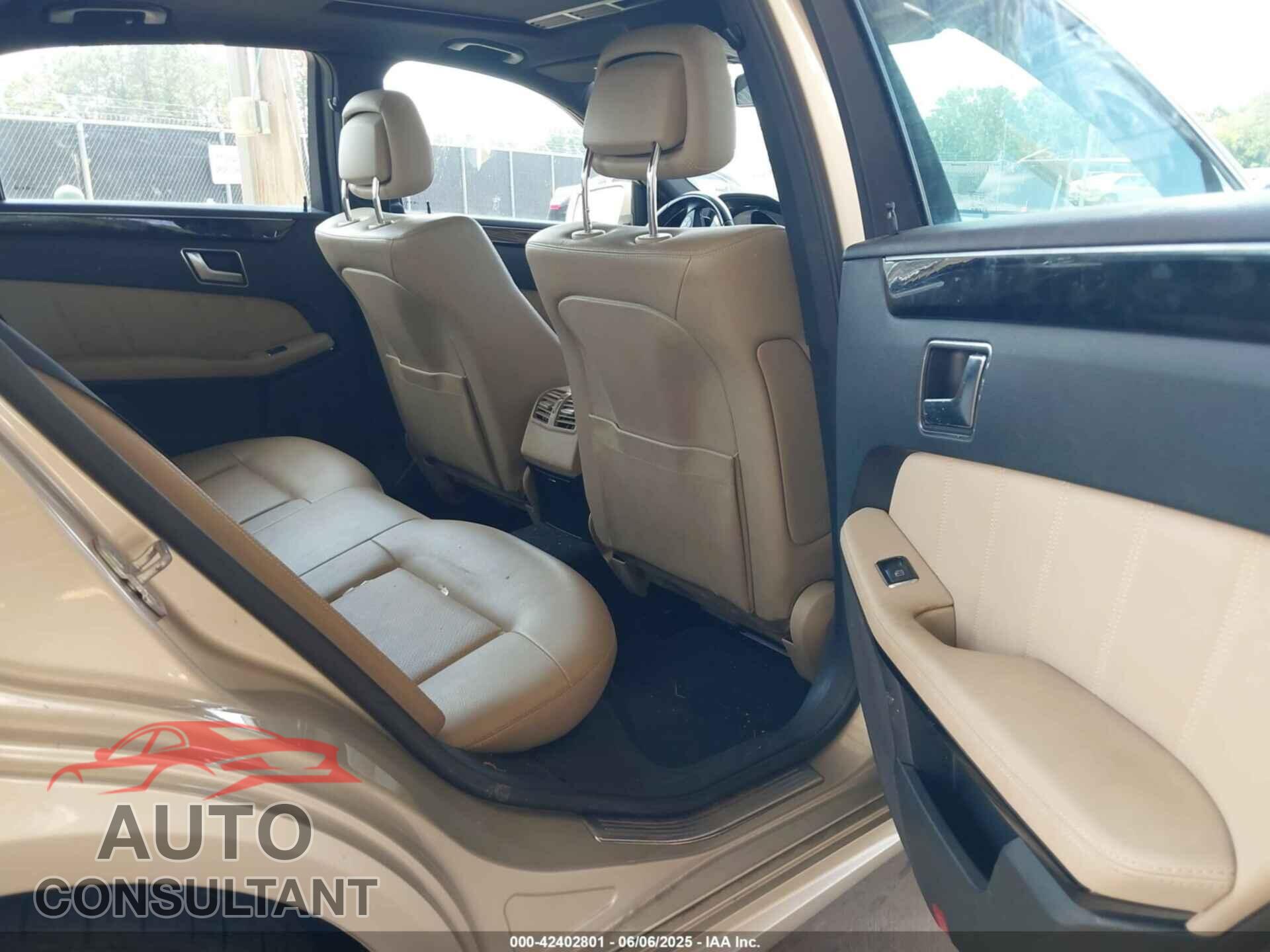 MERCEDES-BENZ E 350 2012 - WDDHF5KB2CA542833