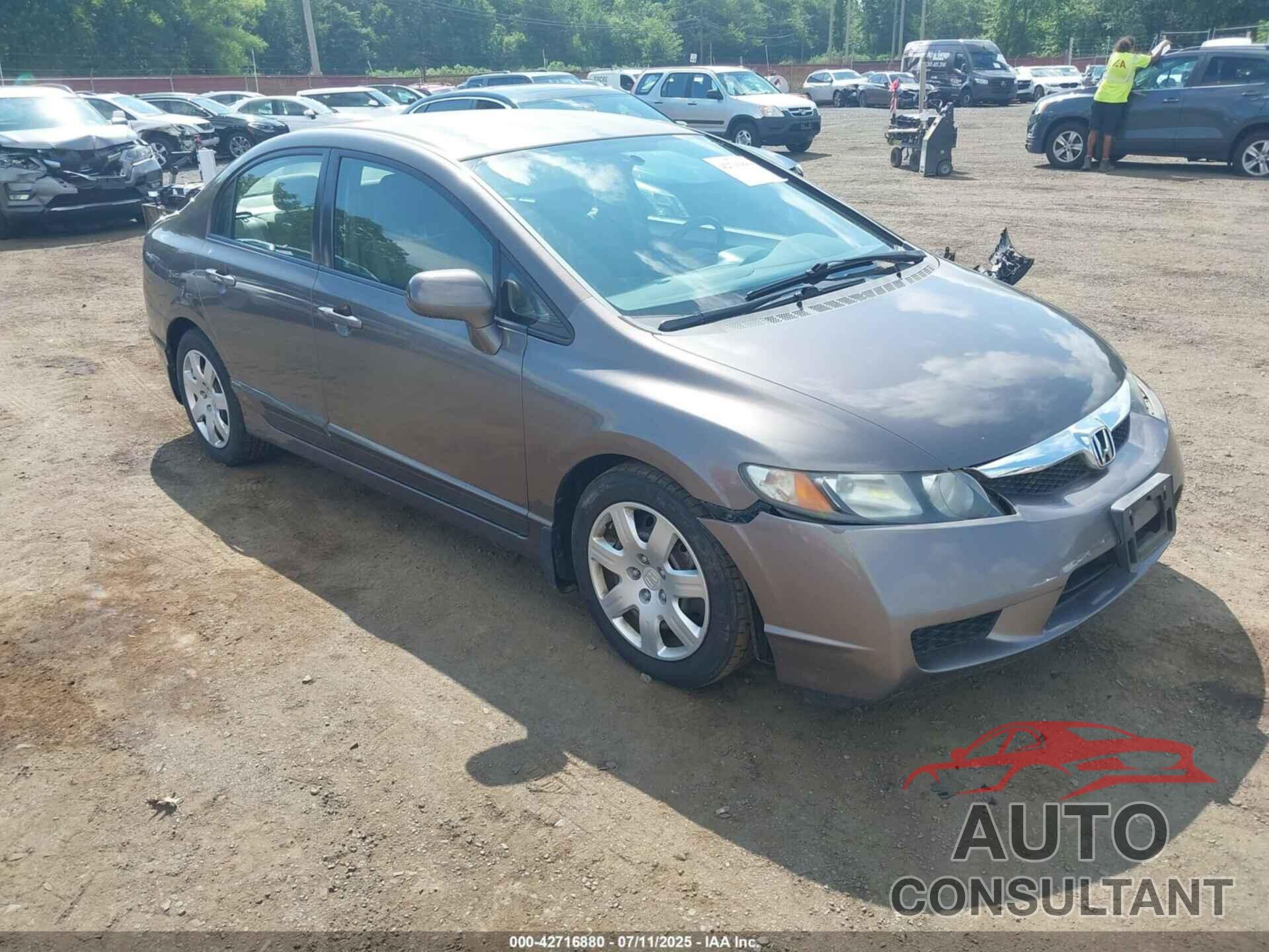 HONDA CIVIC 2010 - 2HGFA1F53AH539937
