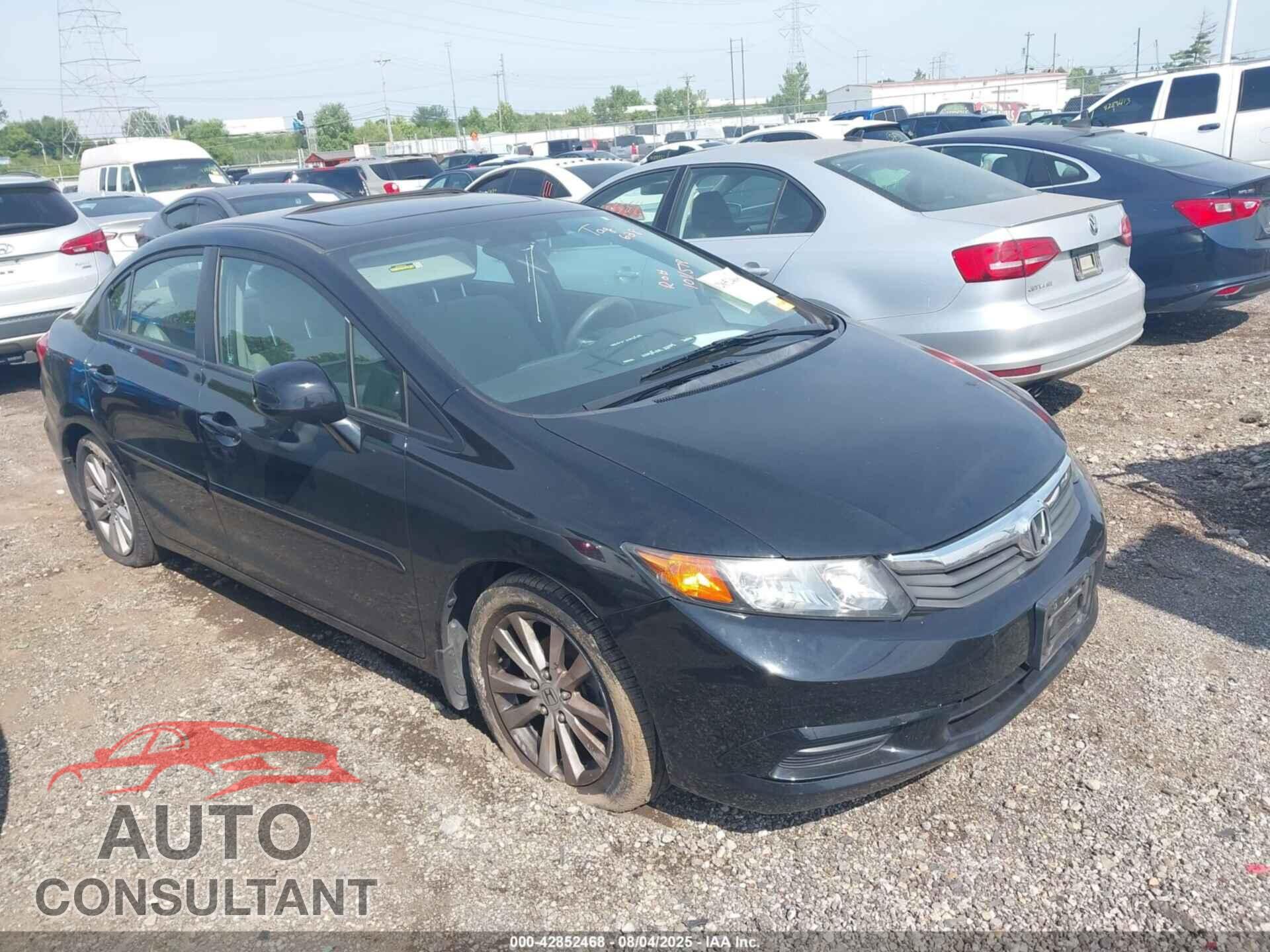 HONDA CIVIC 2012 - 2HGFB2F85CH577766