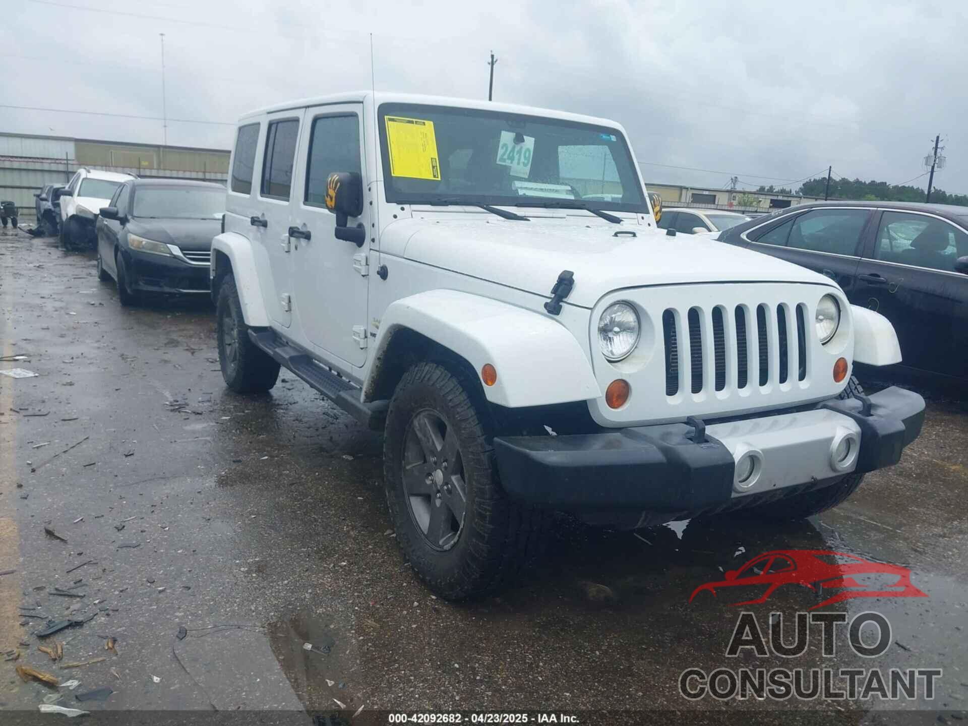 JEEP WRANGLER UNLIMITED 2012 - 1C4HJWEG2CL104811