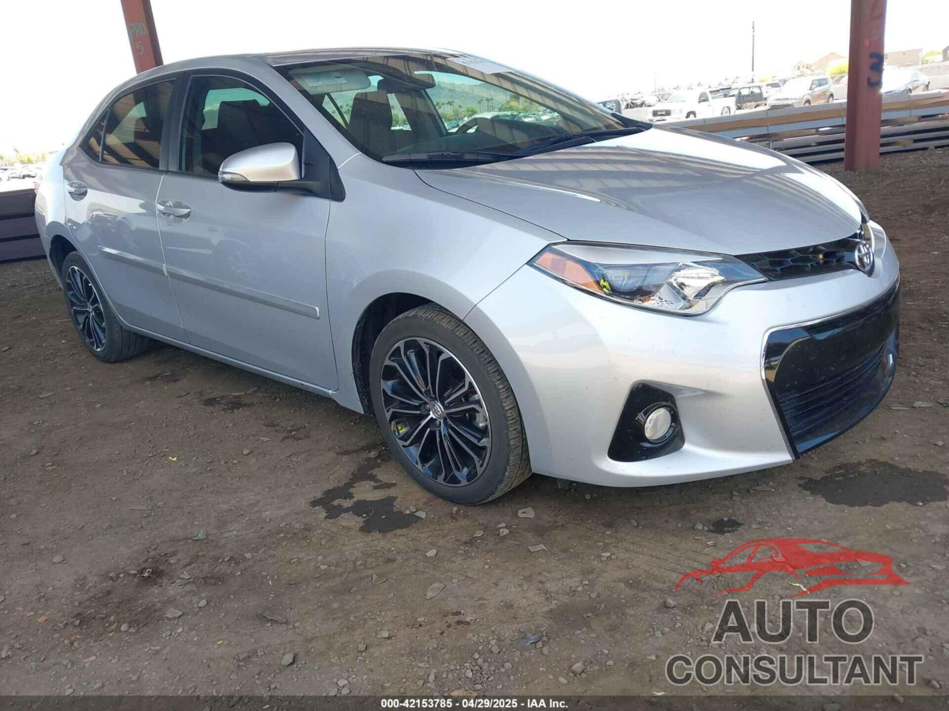 TOYOTA COROLLA 2015 - 5YFBURHE4FP191826