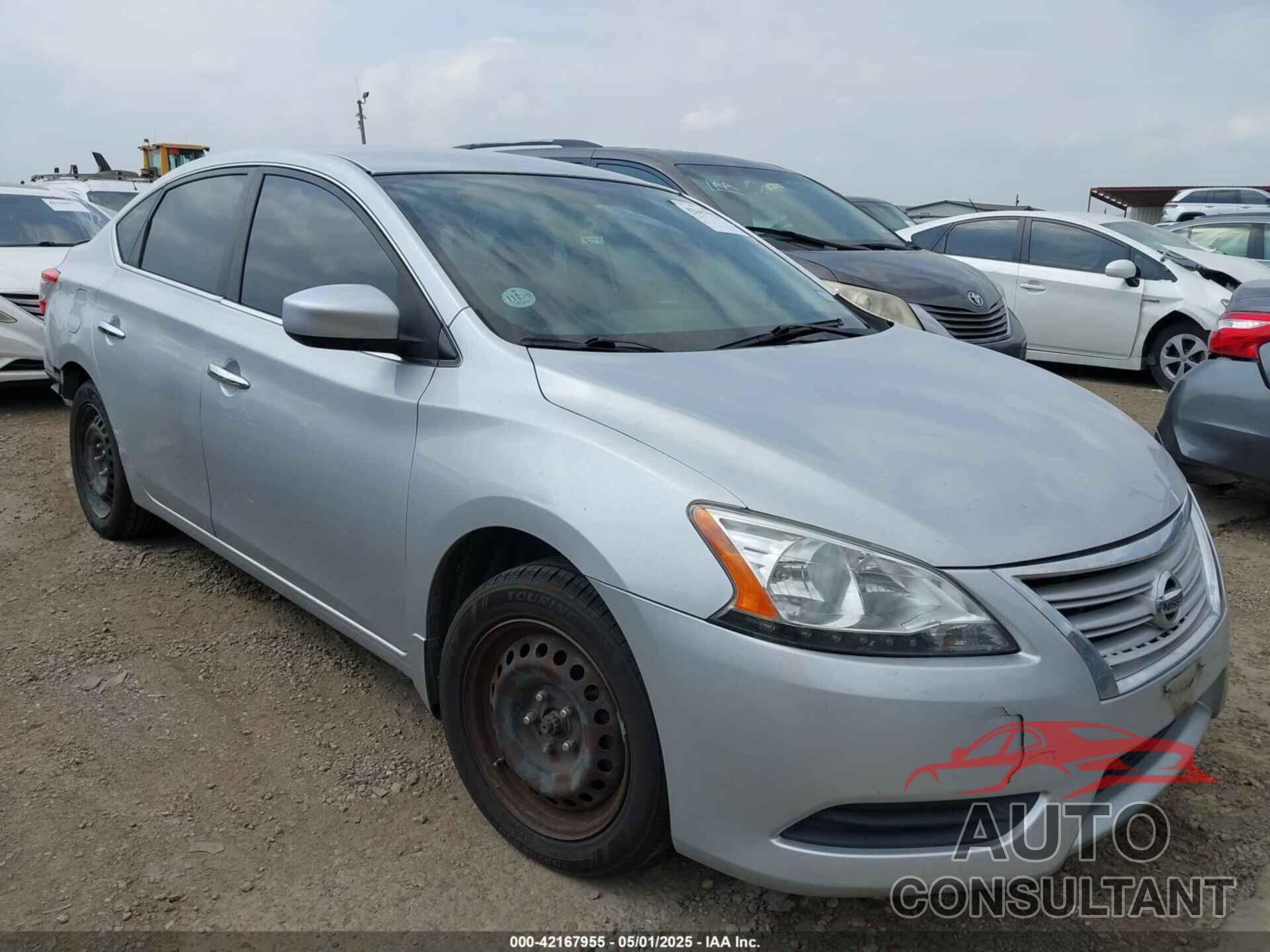 NISSAN SENTRA 2014 - 3N1AB7APXEY210365