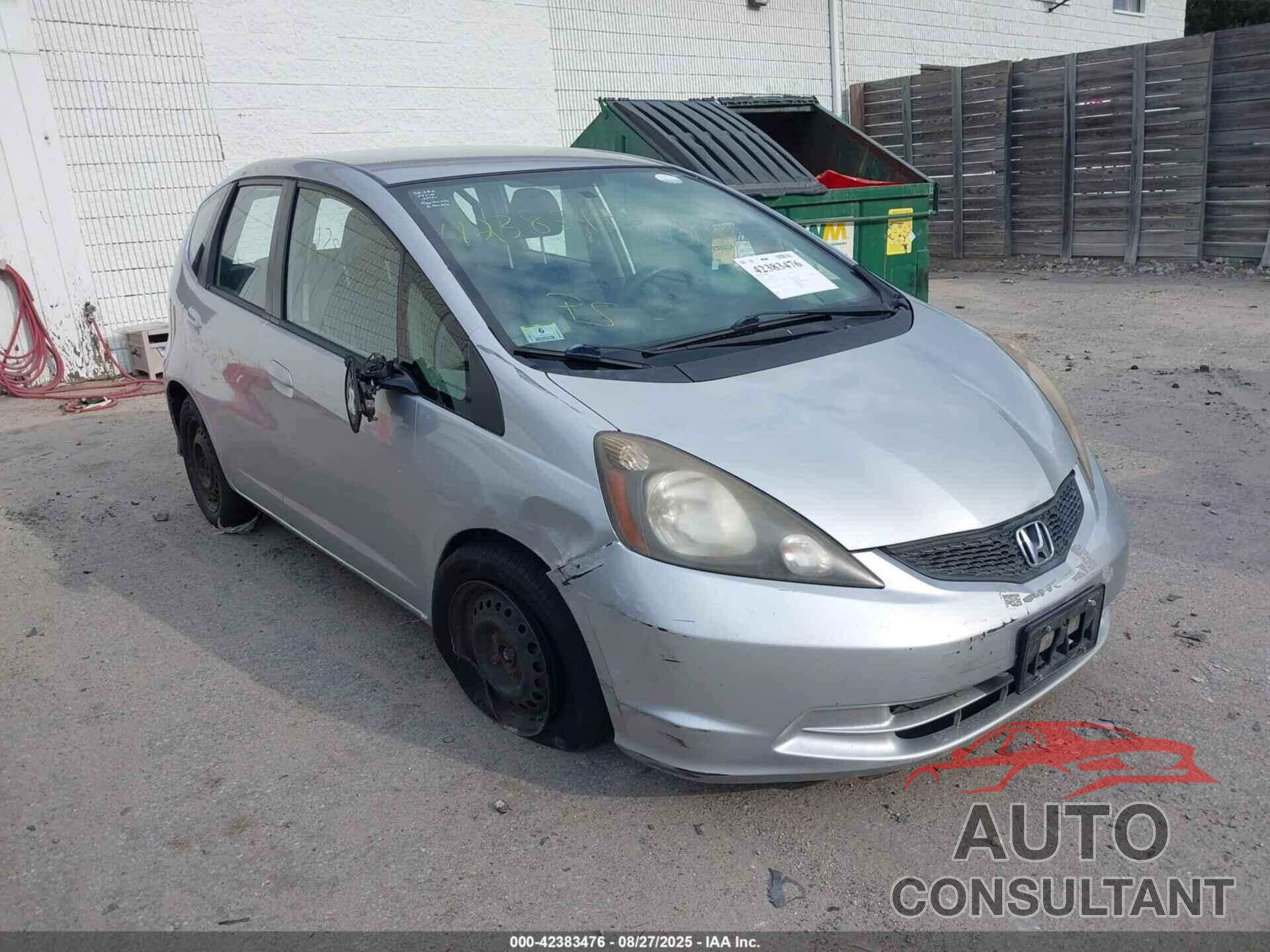 HONDA FIT 2012 - JHMGE8H36CC028738