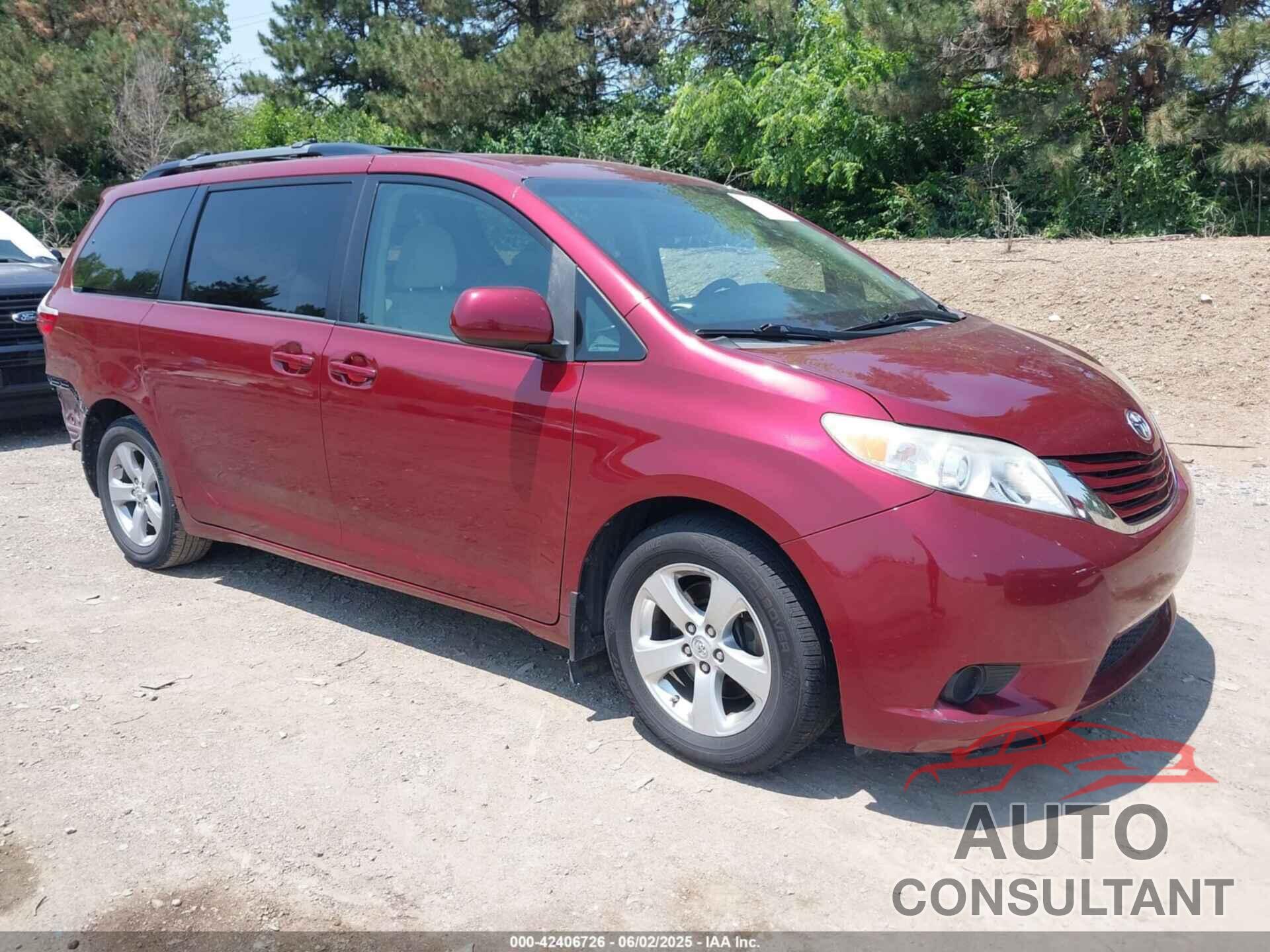 TOYOTA SIENNA 2016 - 5TDKK3DC5GS743477