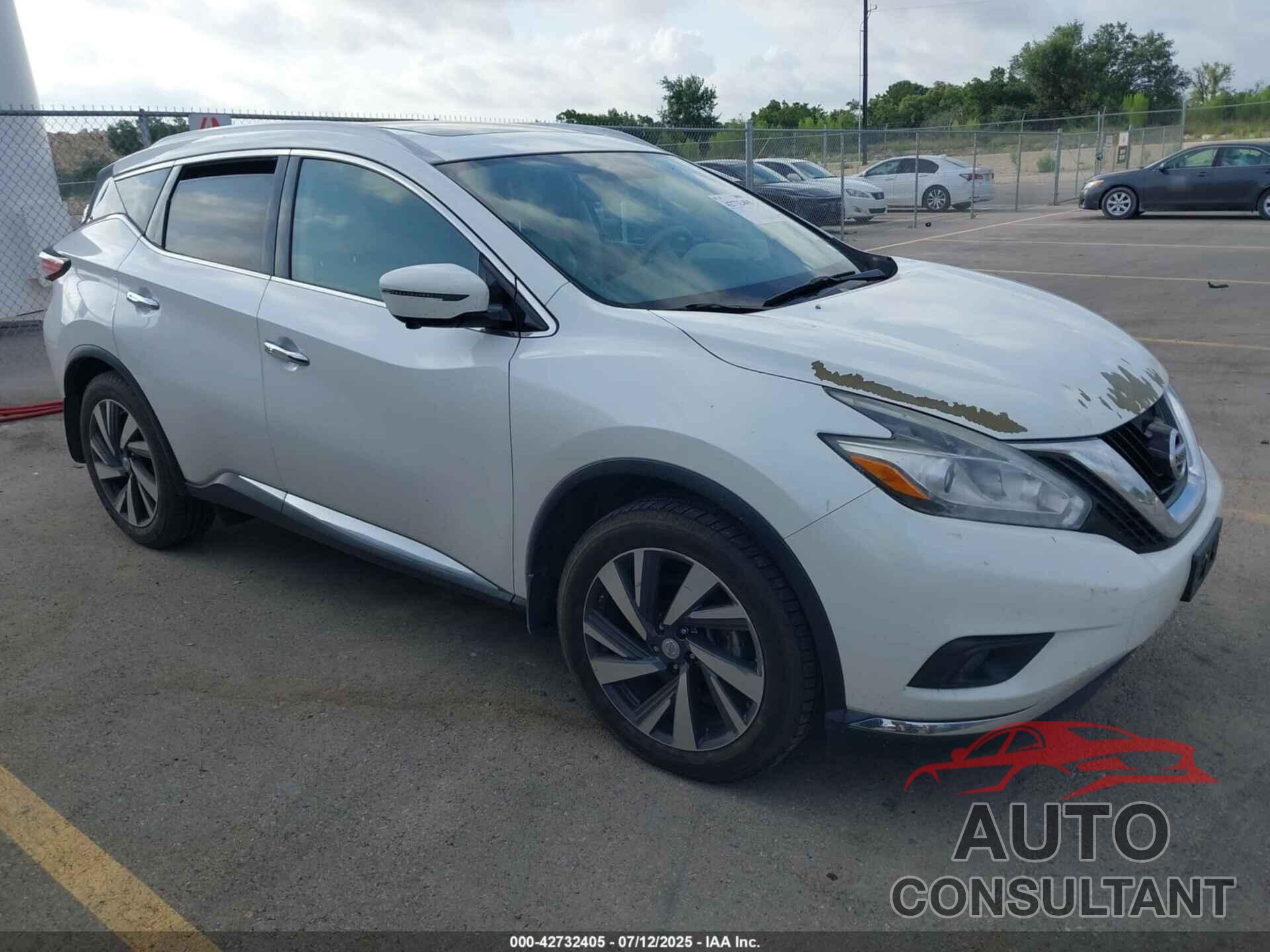 NISSAN MURANO 2015 - 5N1AZ2MG4FN289985