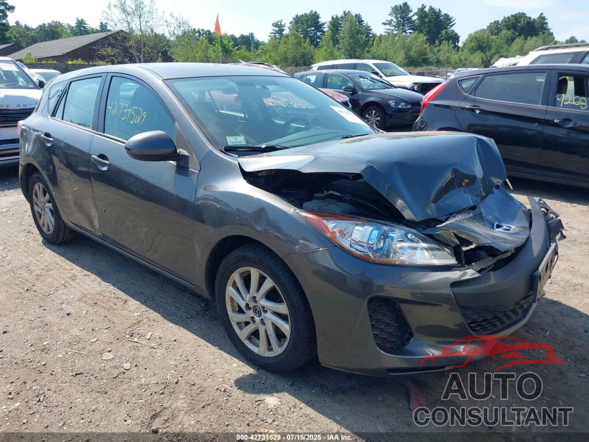 MAZDA MAZDA3 2013 - JM1BL1LP7D1781839