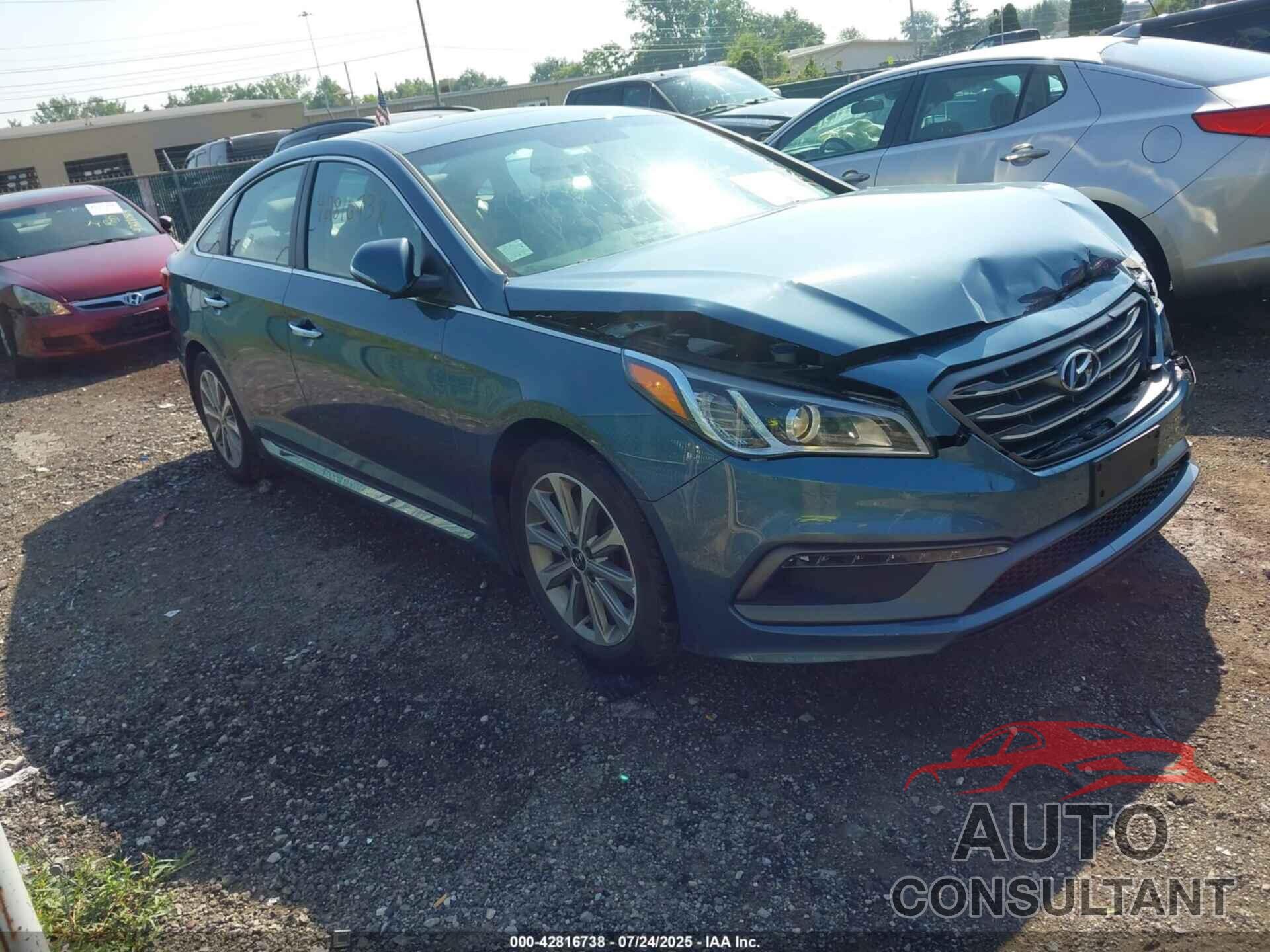 HYUNDAI SONATA 2017 - 5NPE34AF7HH594107
