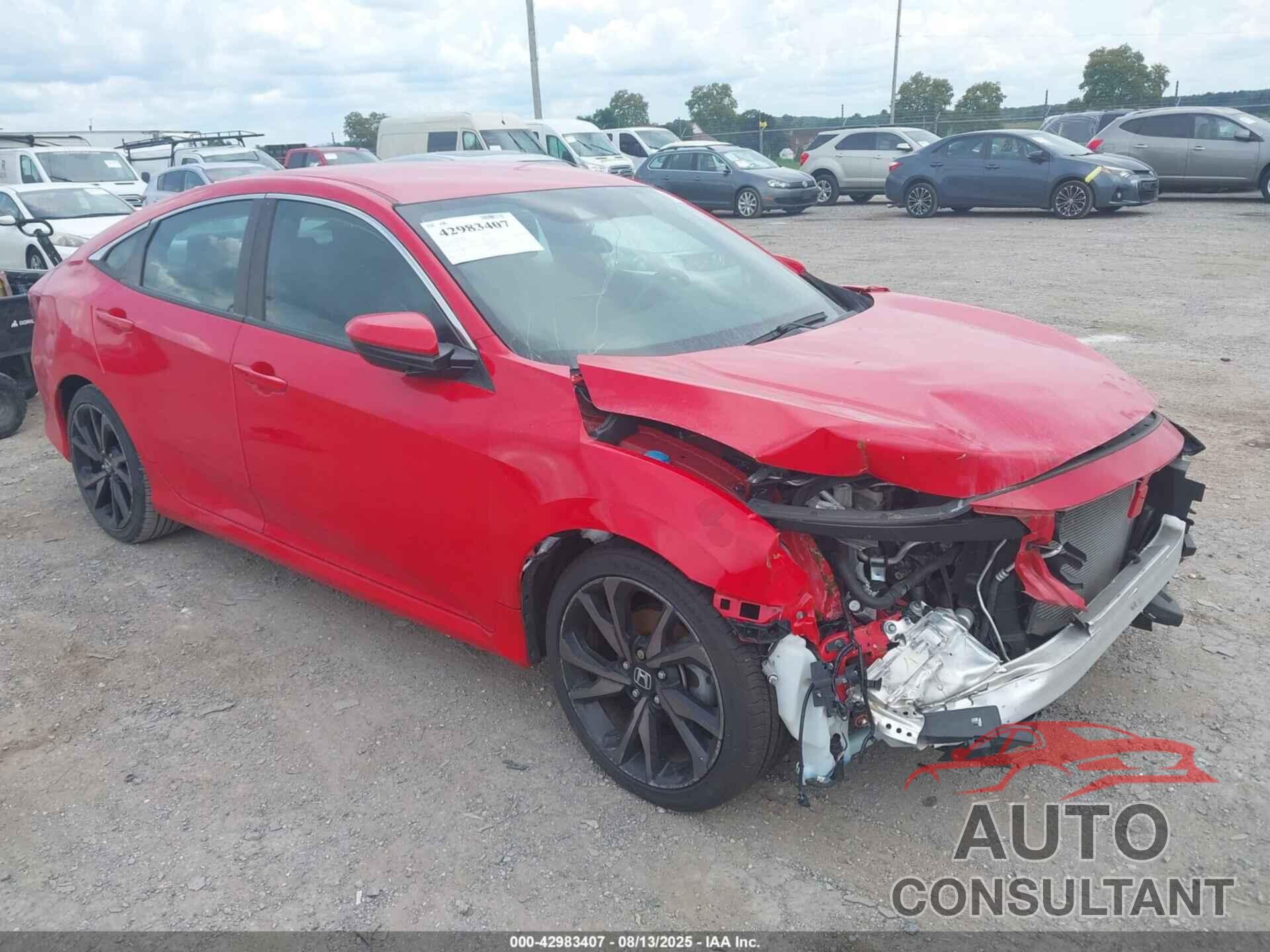 HONDA CIVIC 2020 - 2HGFC2F83LH561983
