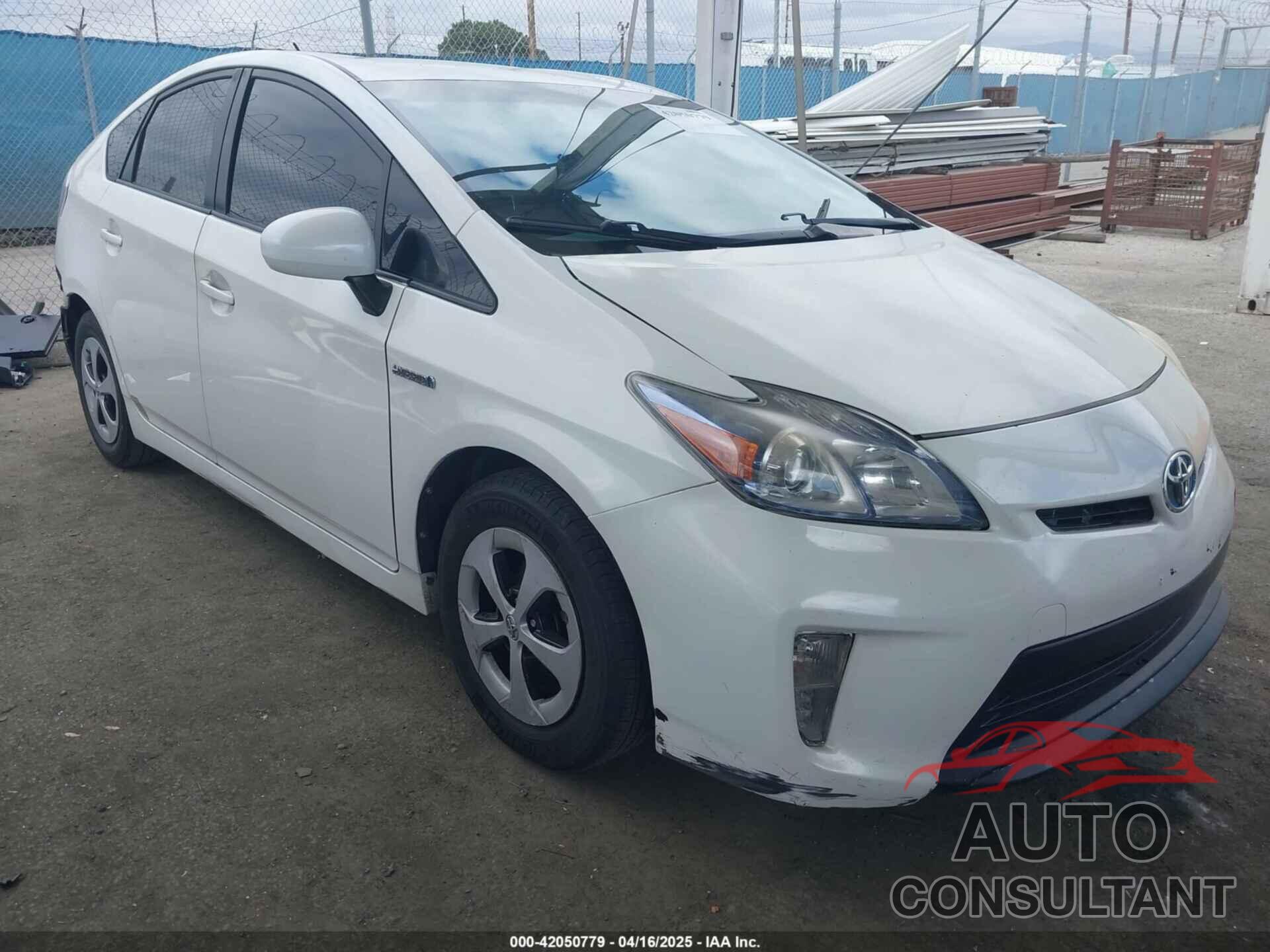 TOYOTA PRIUS 2013 - JTDKN3DU1D5607042