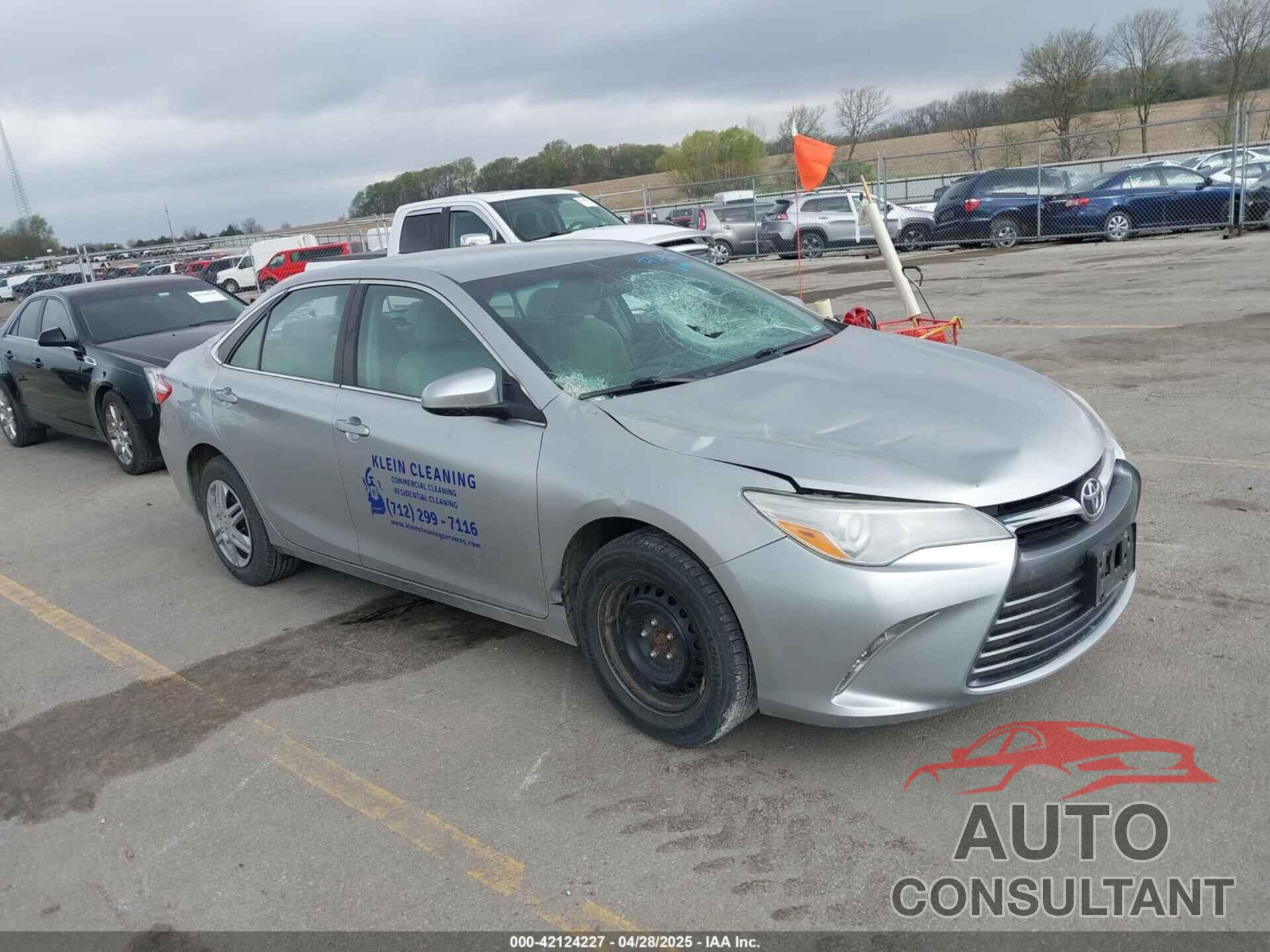 TOYOTA CAMRY 2015 - 4T4BF1FK7FR451130