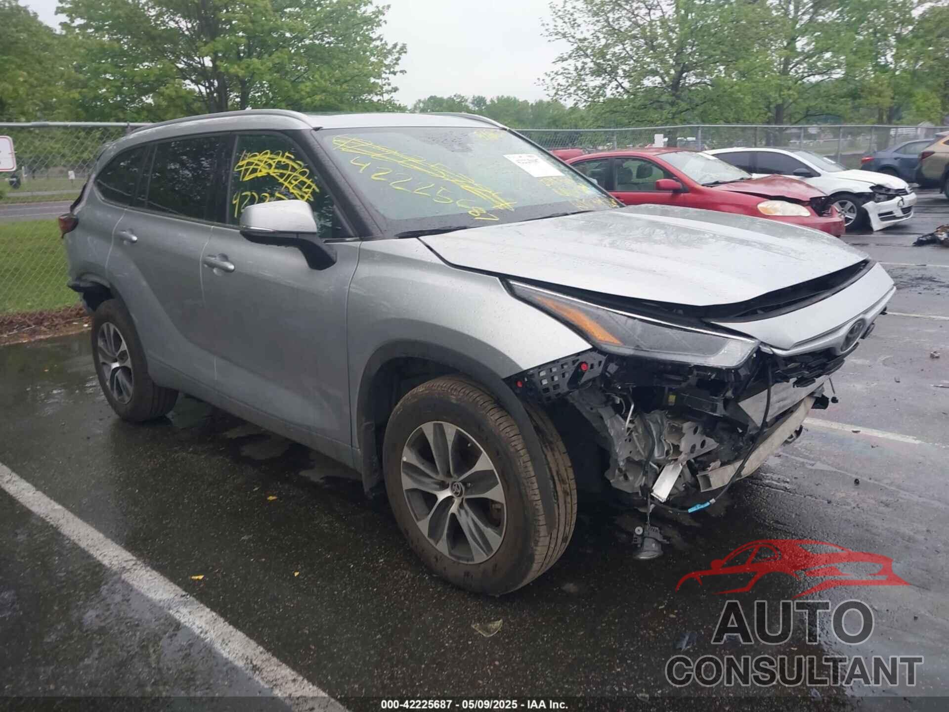TOYOTA HIGHLANDER 2022 - 5TDHZRBH9NS567134
