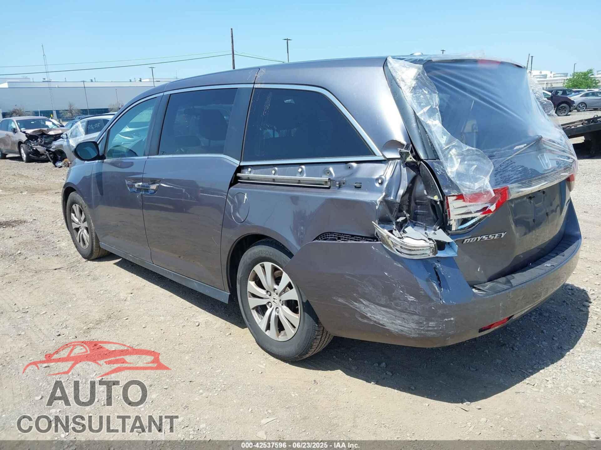 HONDA ODYSSEY 2016 - 5FNRL5H39GB016803