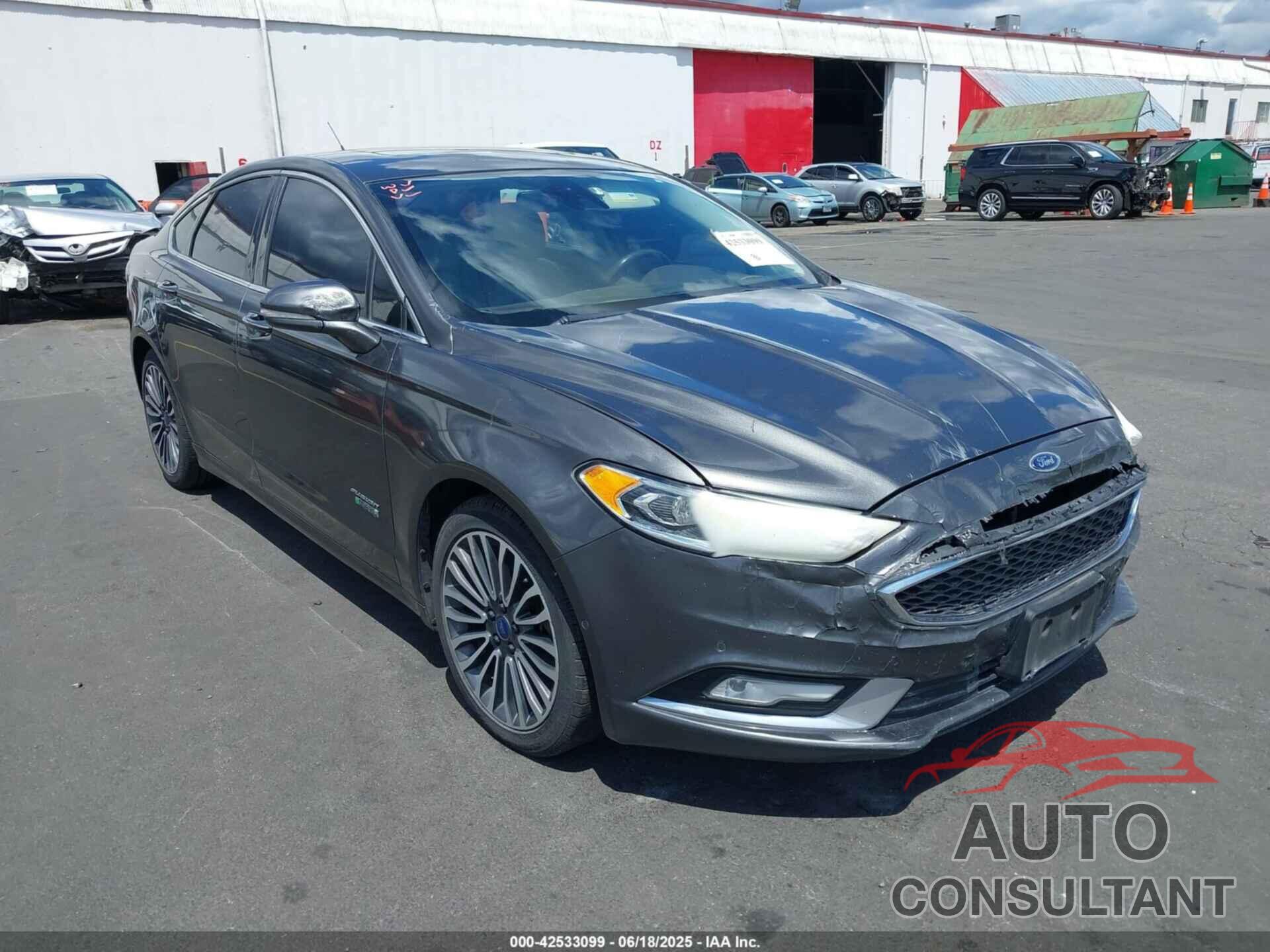 FORD FUSION ENERGI 2017 - 3FA6P0SUXHR130004