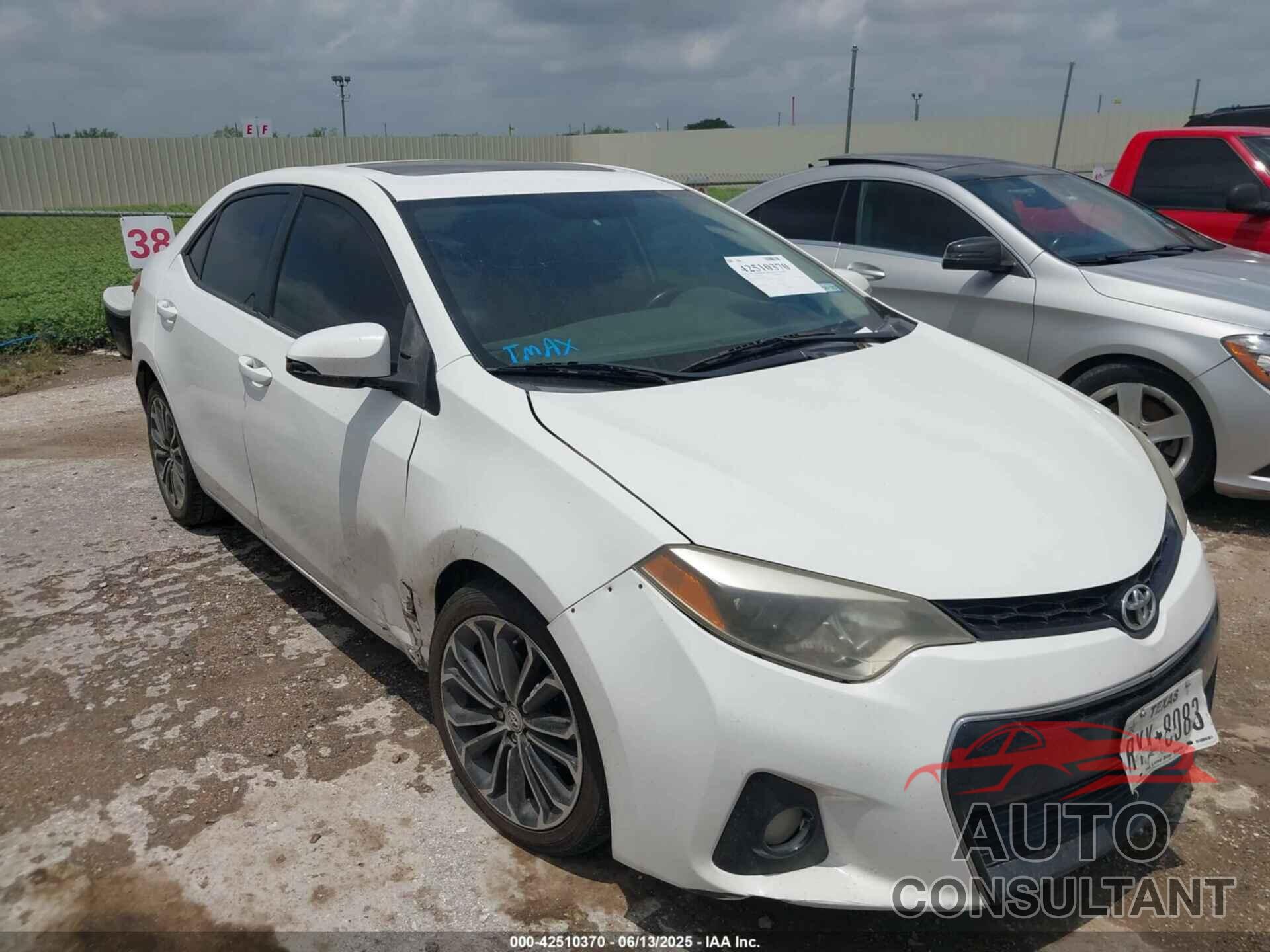 TOYOTA COROLLA 2014 - 2T1BURHE7EC047444