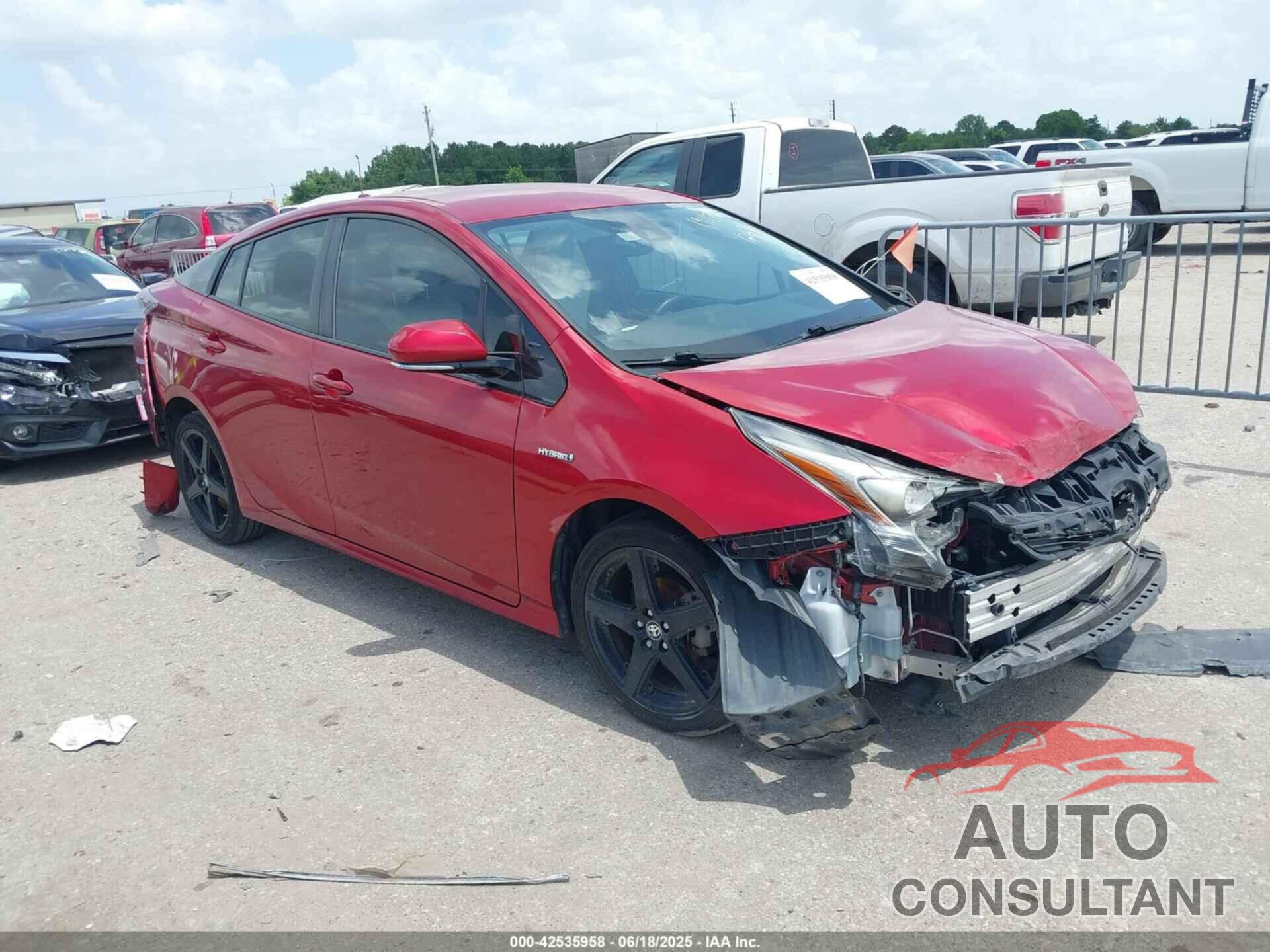TOYOTA PRIUS 2016 - JTDKARFU0G3503413
