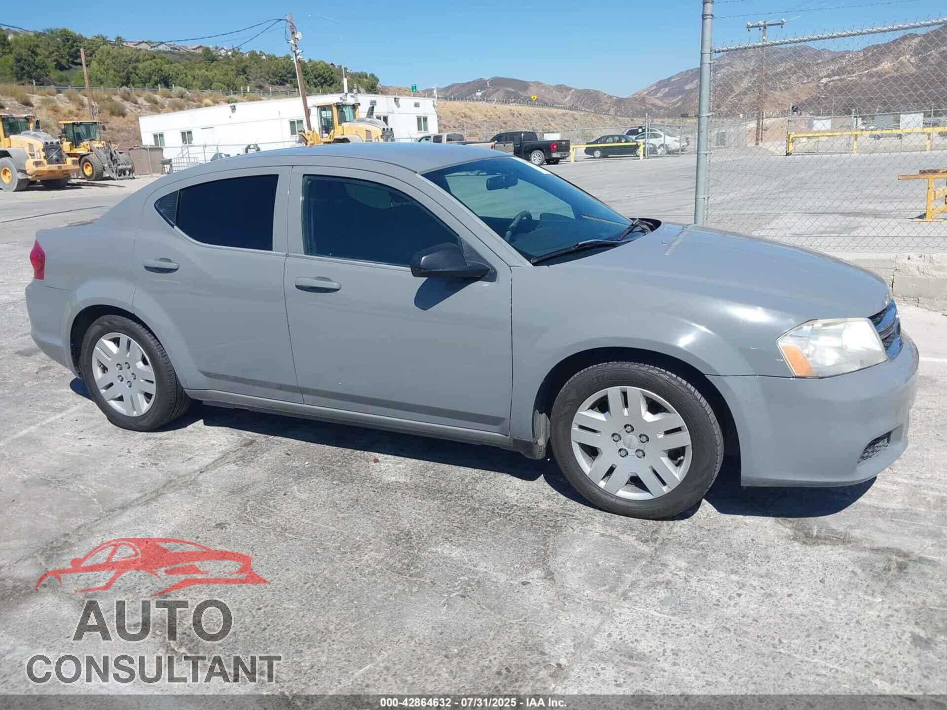 DODGE AVENGER 2014 - 1C3CDZAB4EN126897