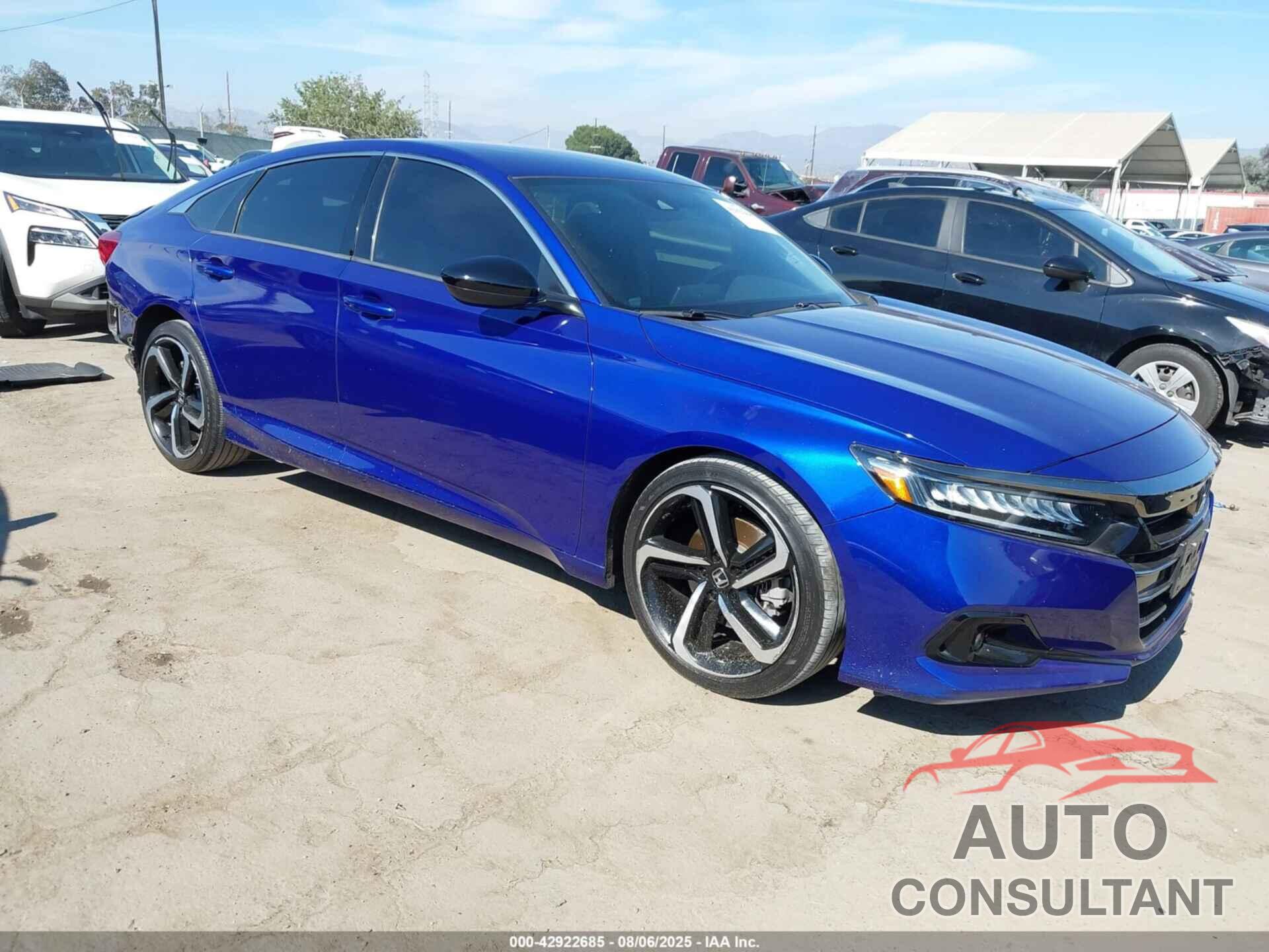HONDA ACCORD 2022 - 1HGCV1F39NA010681