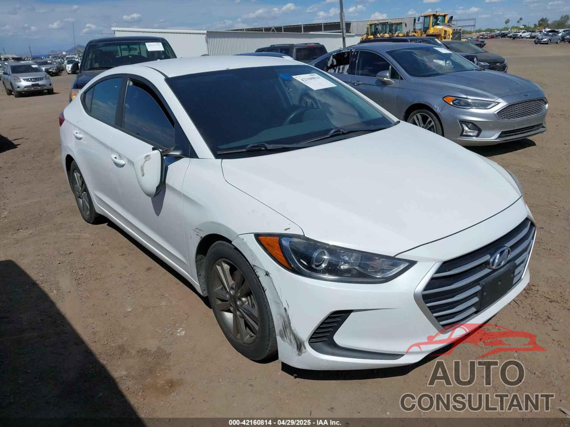 HYUNDAI ELANTRA 2018 - 5NPD84LF2JH314H22