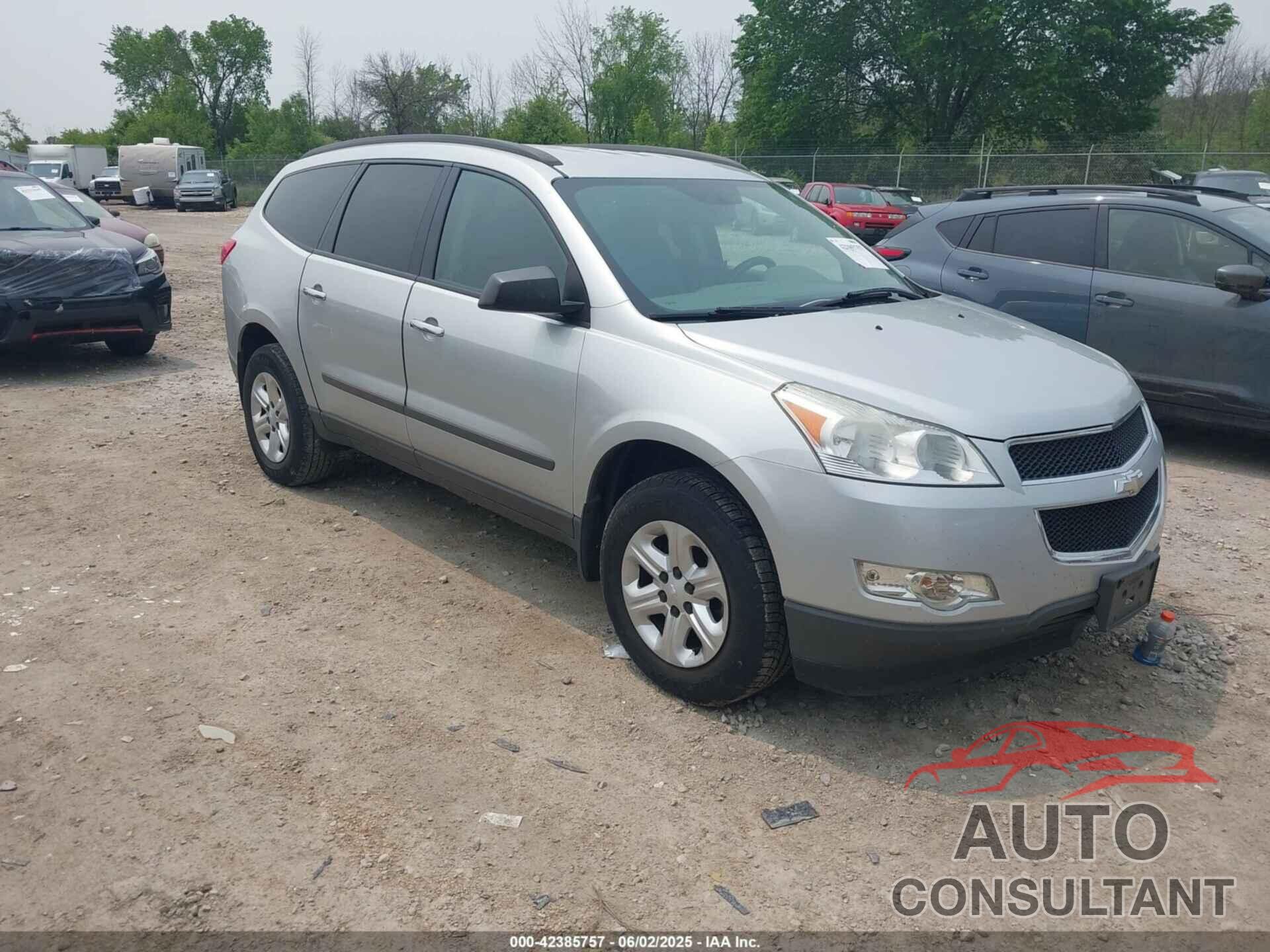 CHEVROLET TRAVERSE 2012 - 1GNKRFEDXCJ360184