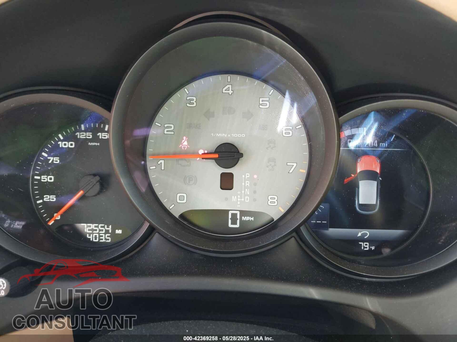 PORSCHE MACAN 2015 - WP1AB2A54FLB60408
