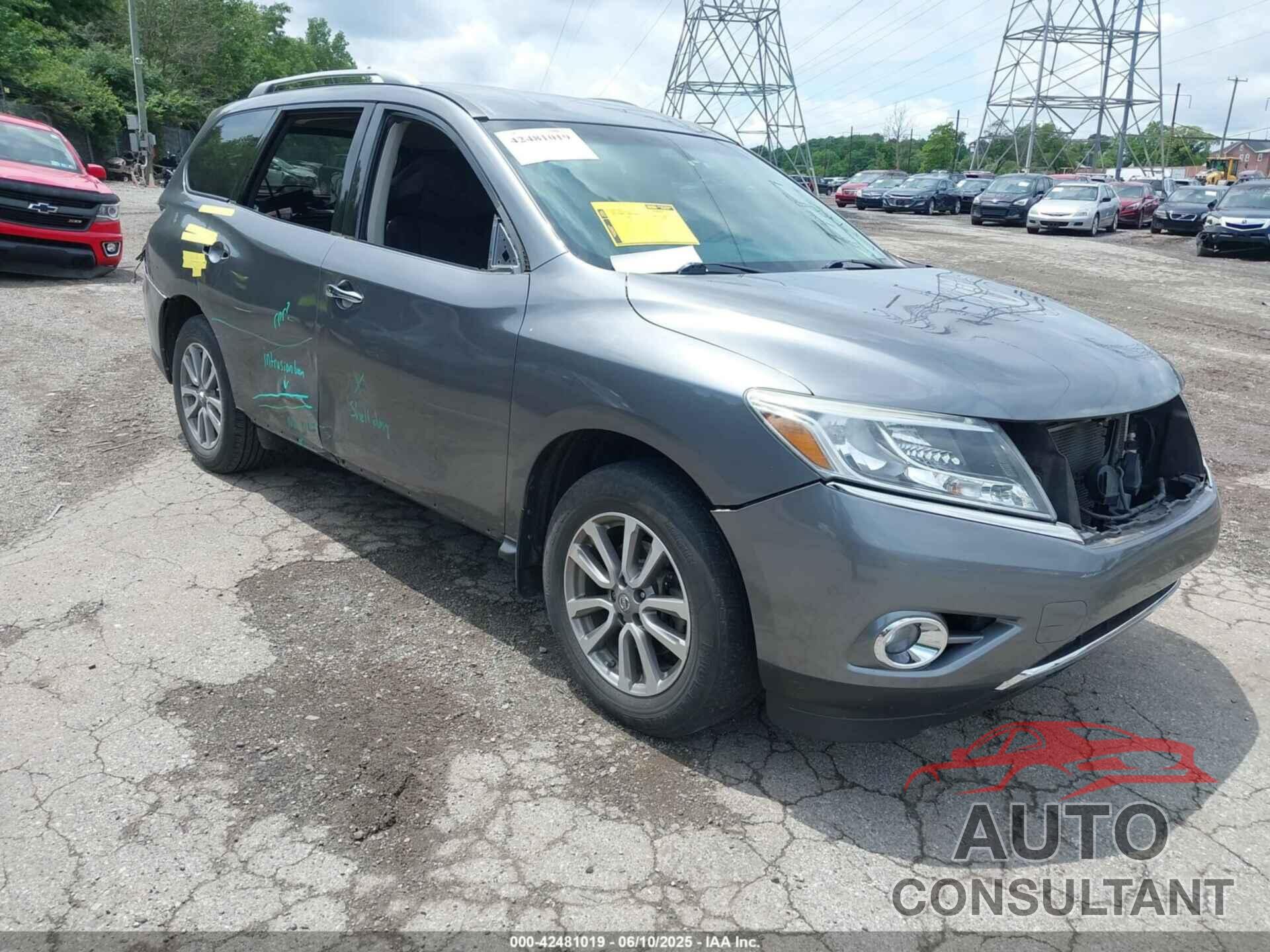 NISSAN PATHFINDER 2015 - 5N1AR2MM2FC705100