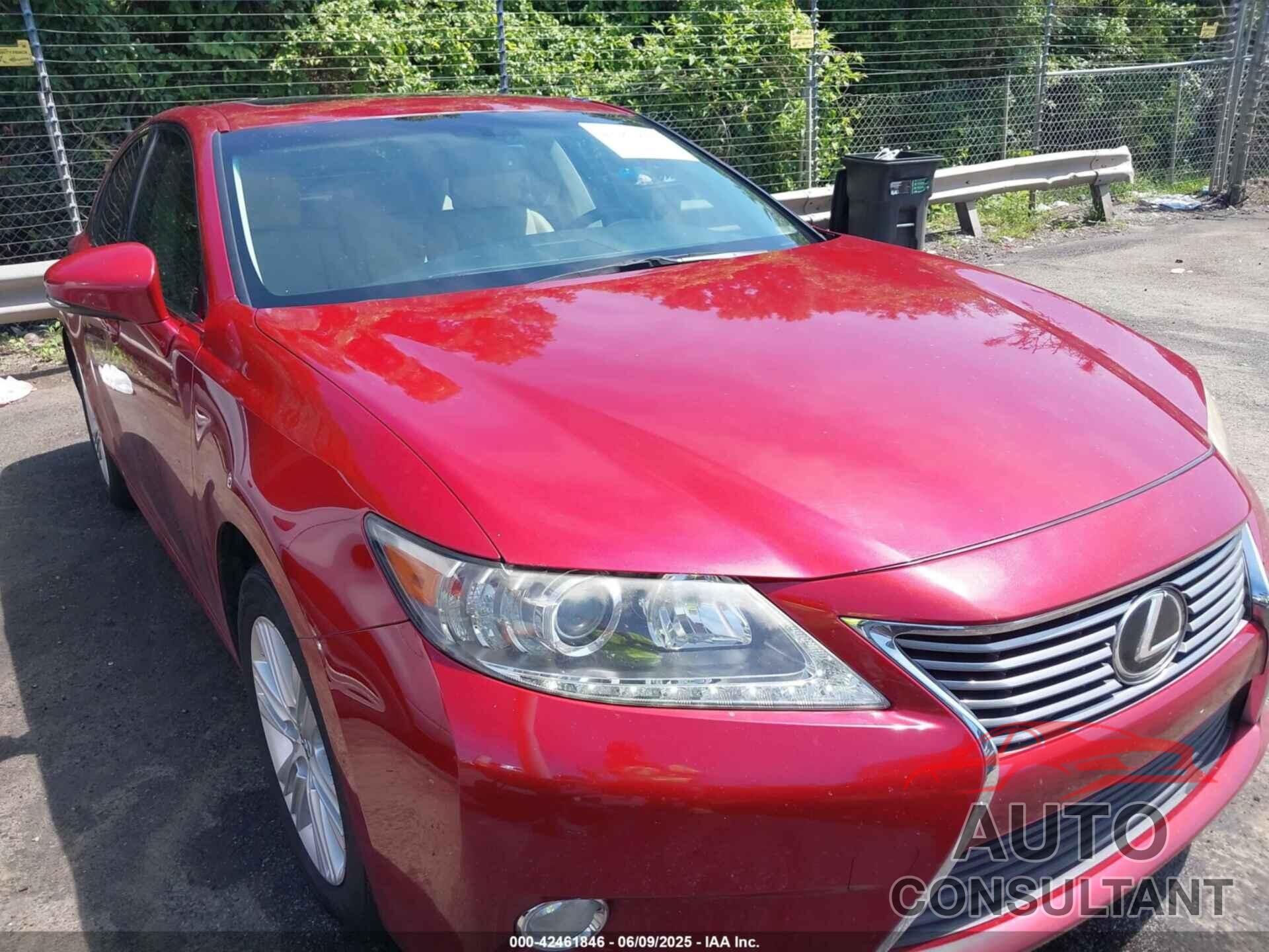 LEXUS ES 350 2013 - JTHBK1GGXD2081447