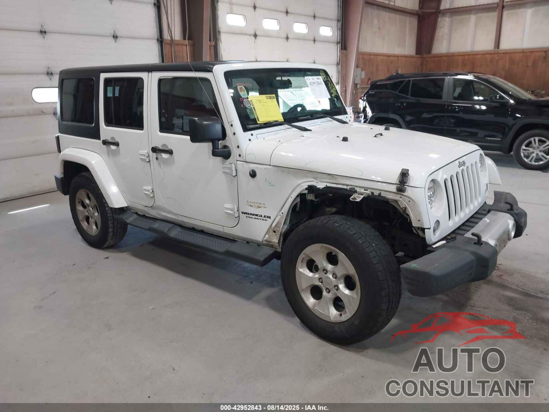 JEEP WRANGLER UNLIMITED 2015 - 1C4HJWEG1FL647507