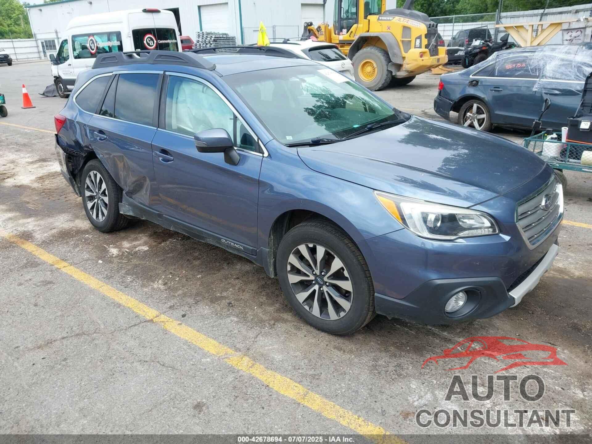 SUBARU OUTBACK 2017 - 4S4BSAKCXH3331237