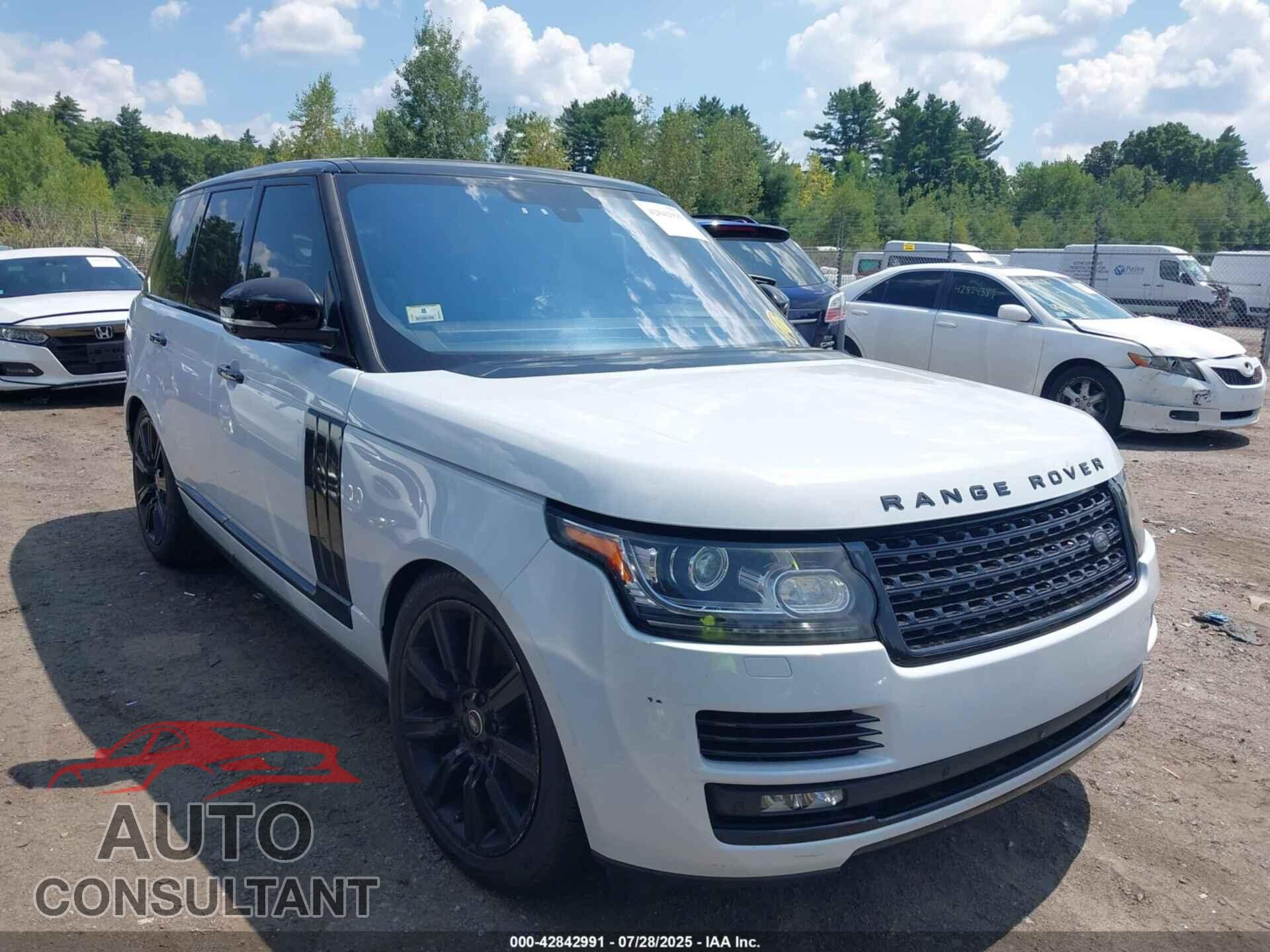 LAND ROVER RANGE ROVER 2016 - SALGS2KF4GA261005