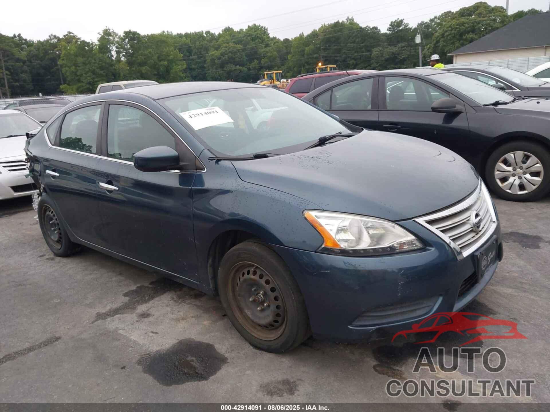 NISSAN SENTRA 2014 - 3N1AB7AP2EL653414