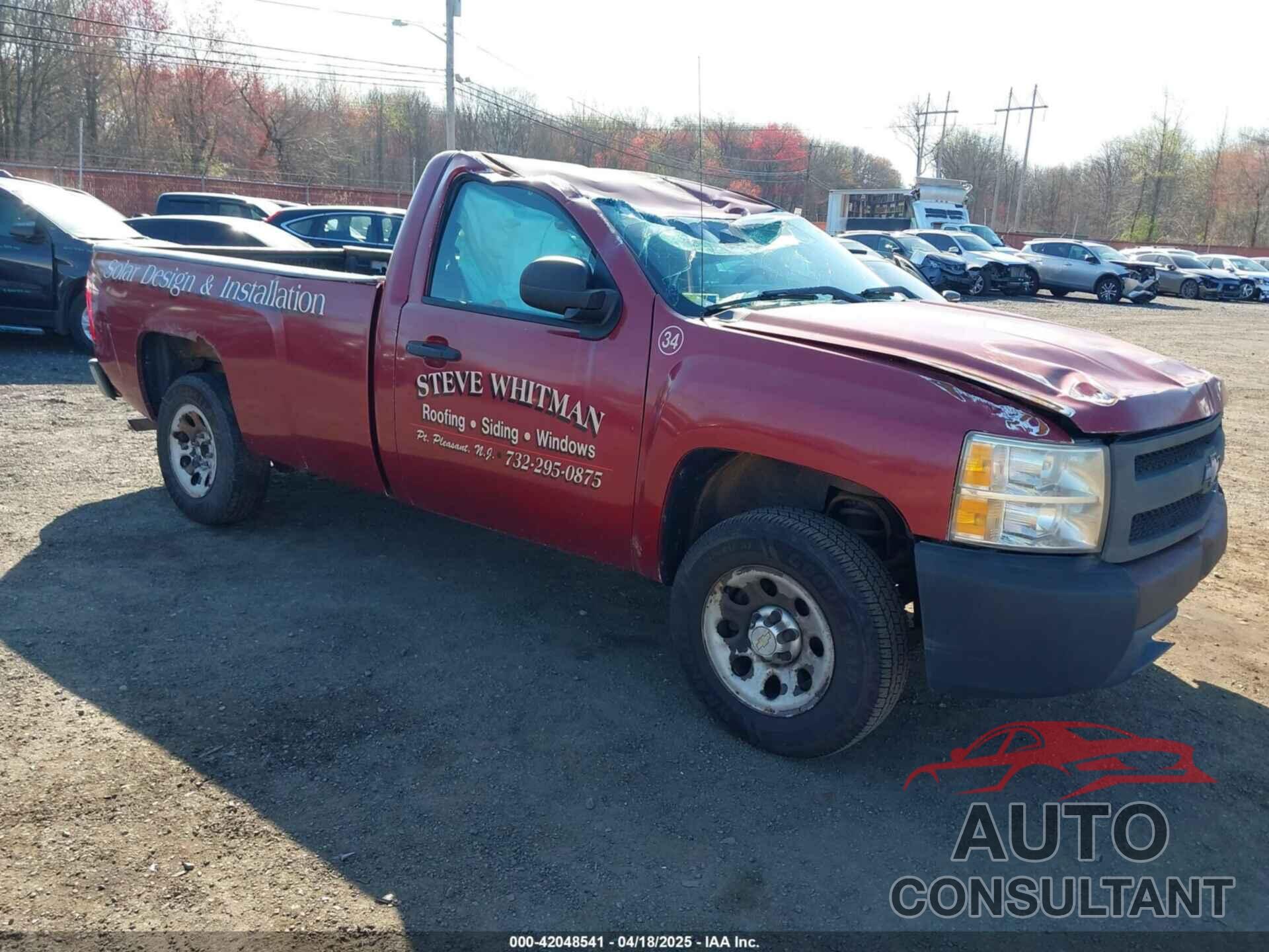 CHEVROLET SILVERADO 1500 2011 - 1GCNCPEX1BZ394554