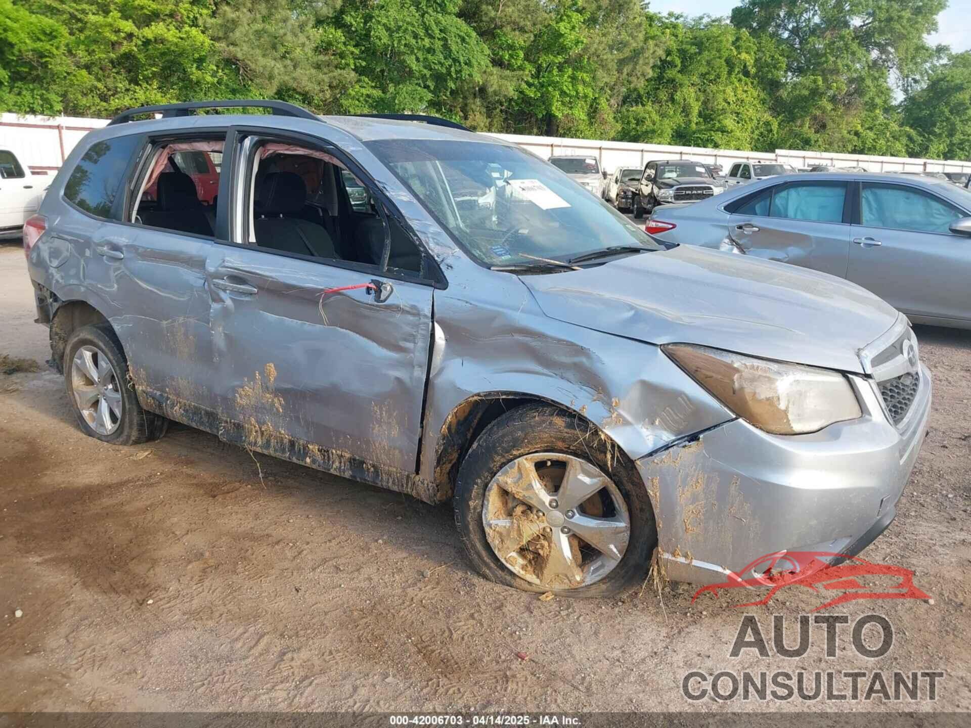 SUBARU FORESTER 2015 - JF2SJABC5FH487212