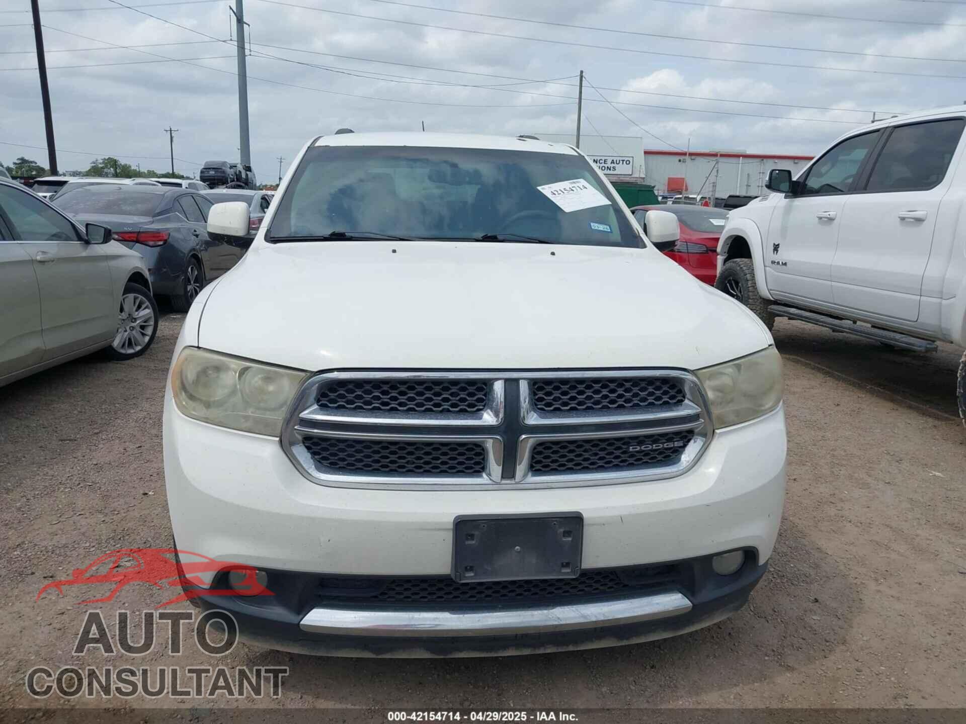 DODGE DURANGO 2011 - 1D4RD4GG6BC730344