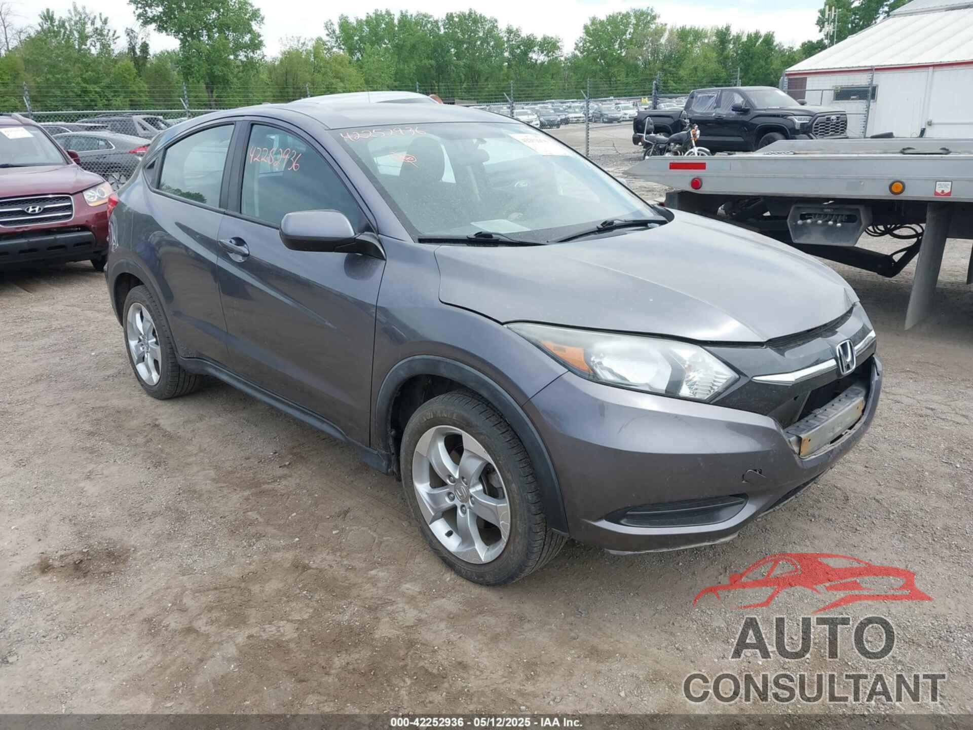 HONDA HR-V 2016 - 3CZRU6H34GM736101