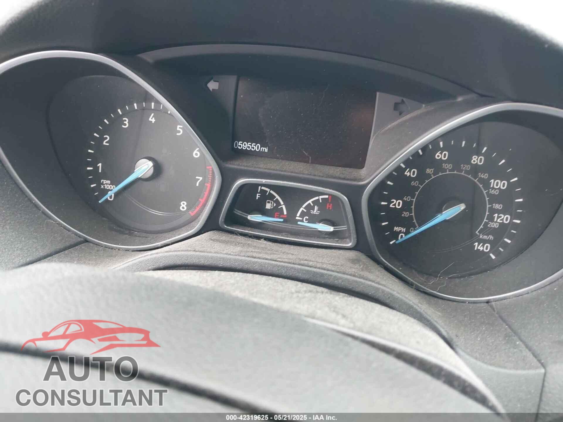 FORD FOCUS 2017 - 1FADP3FE0HL345451