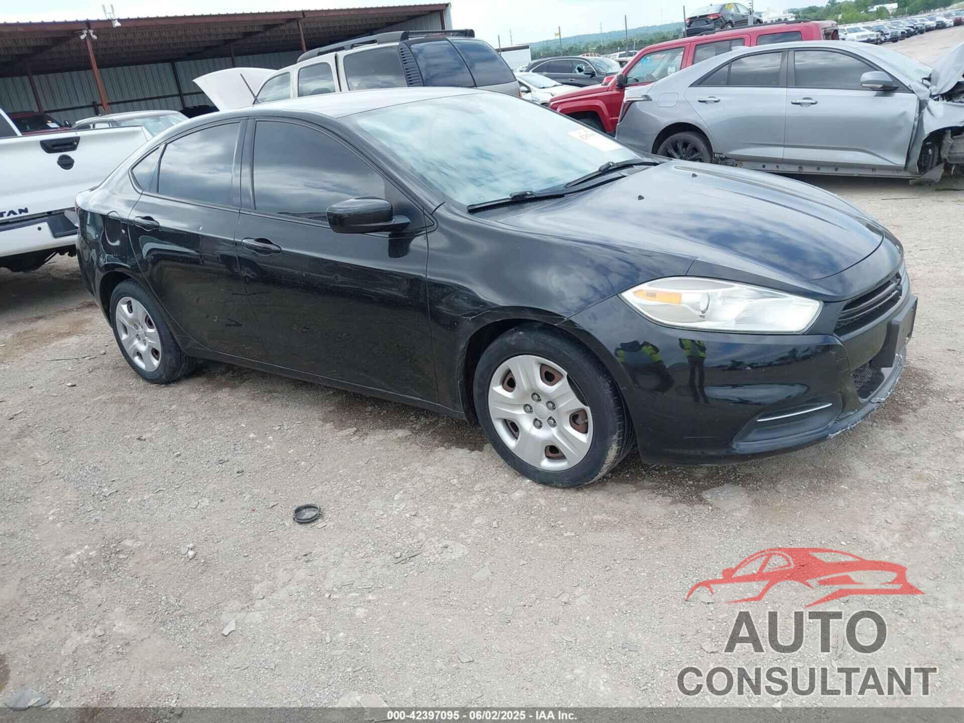 DODGE DART 2015 - 1C3CDFAA8FD212856